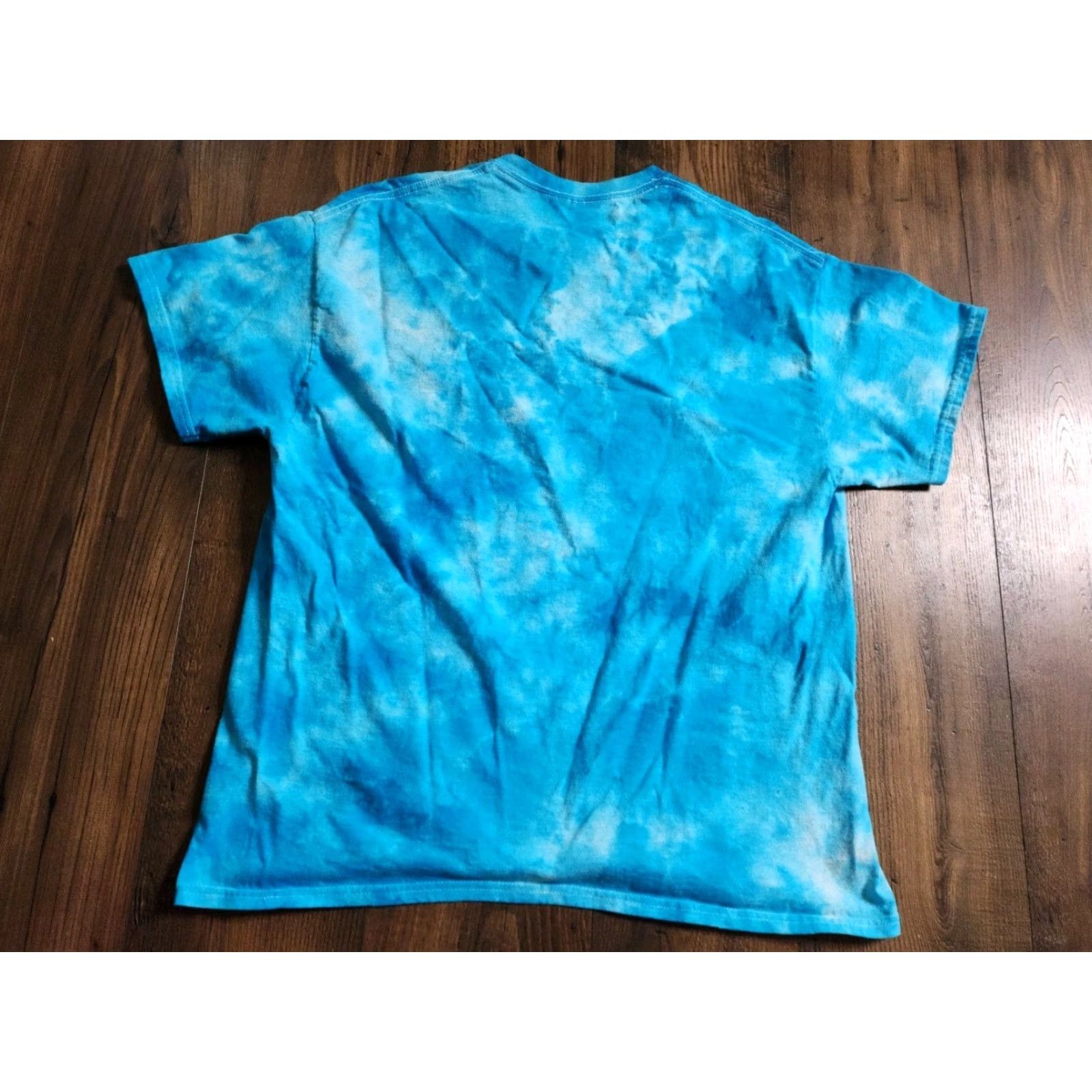 Vintage Vintage 90s Mens XL Sloppy Joe's Key West T Shirt Florida Tie Dye Blue Cotton Crew Neck Short Sleeve Size US XL / EU 56 / 4 - 4 Thumbnail