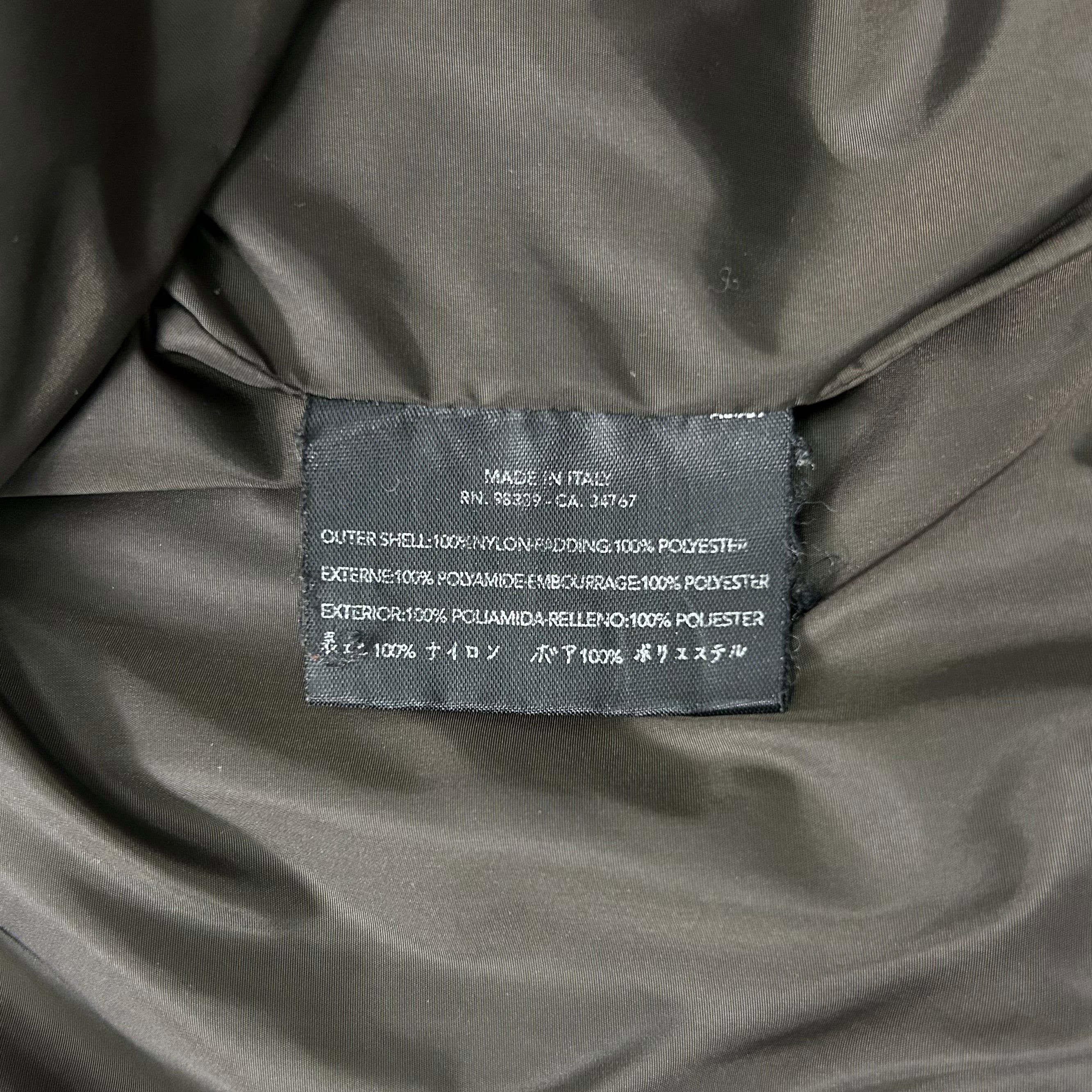 Prada Prada Nylon Green Brown Long Coat Size US L / EU 52-54 / 3 - 9 Thumbnail