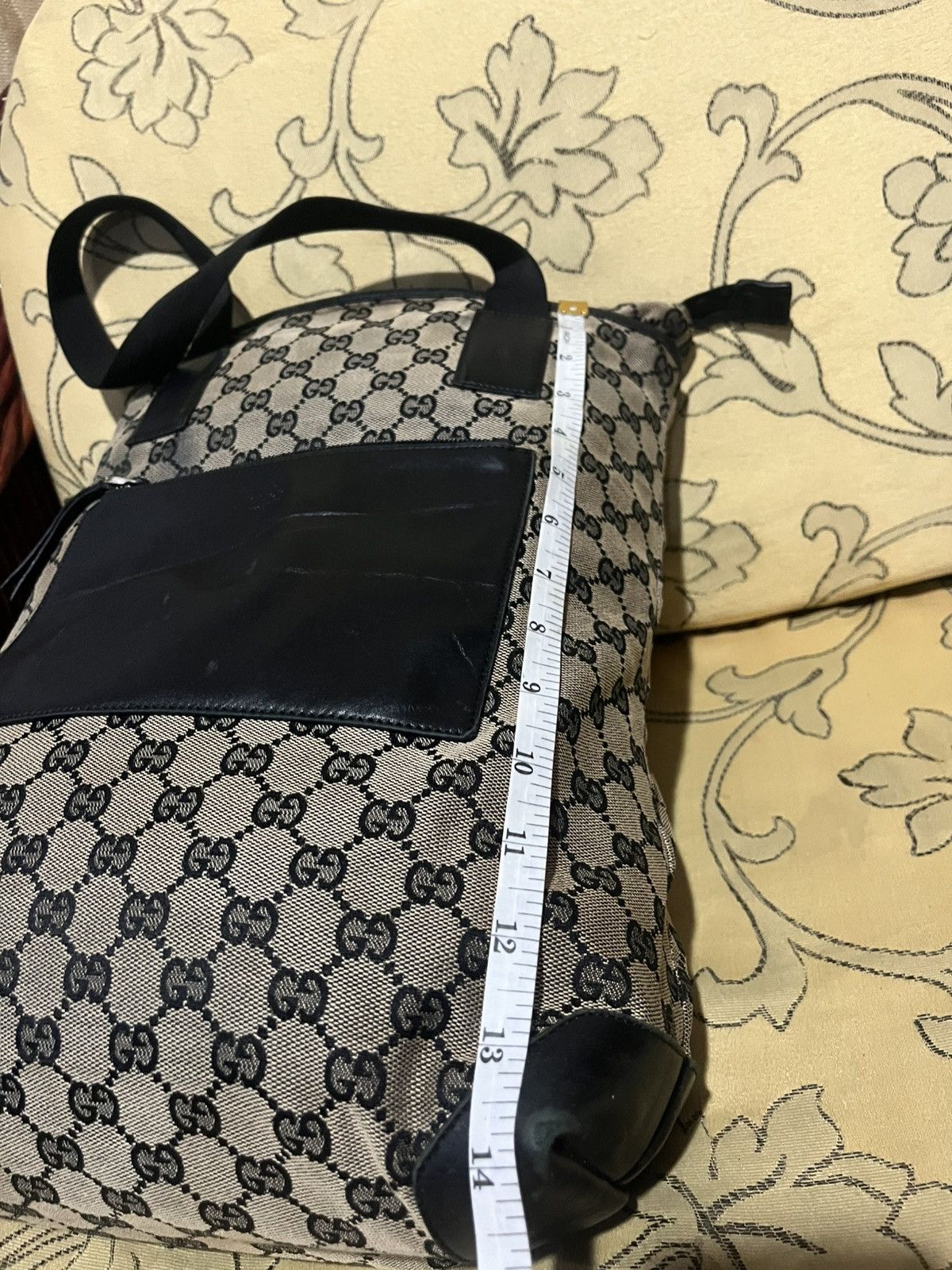 Gucci GUCCI GG Canvas Tote Bag Beige Size ONE SIZE - 24 Thumbnail