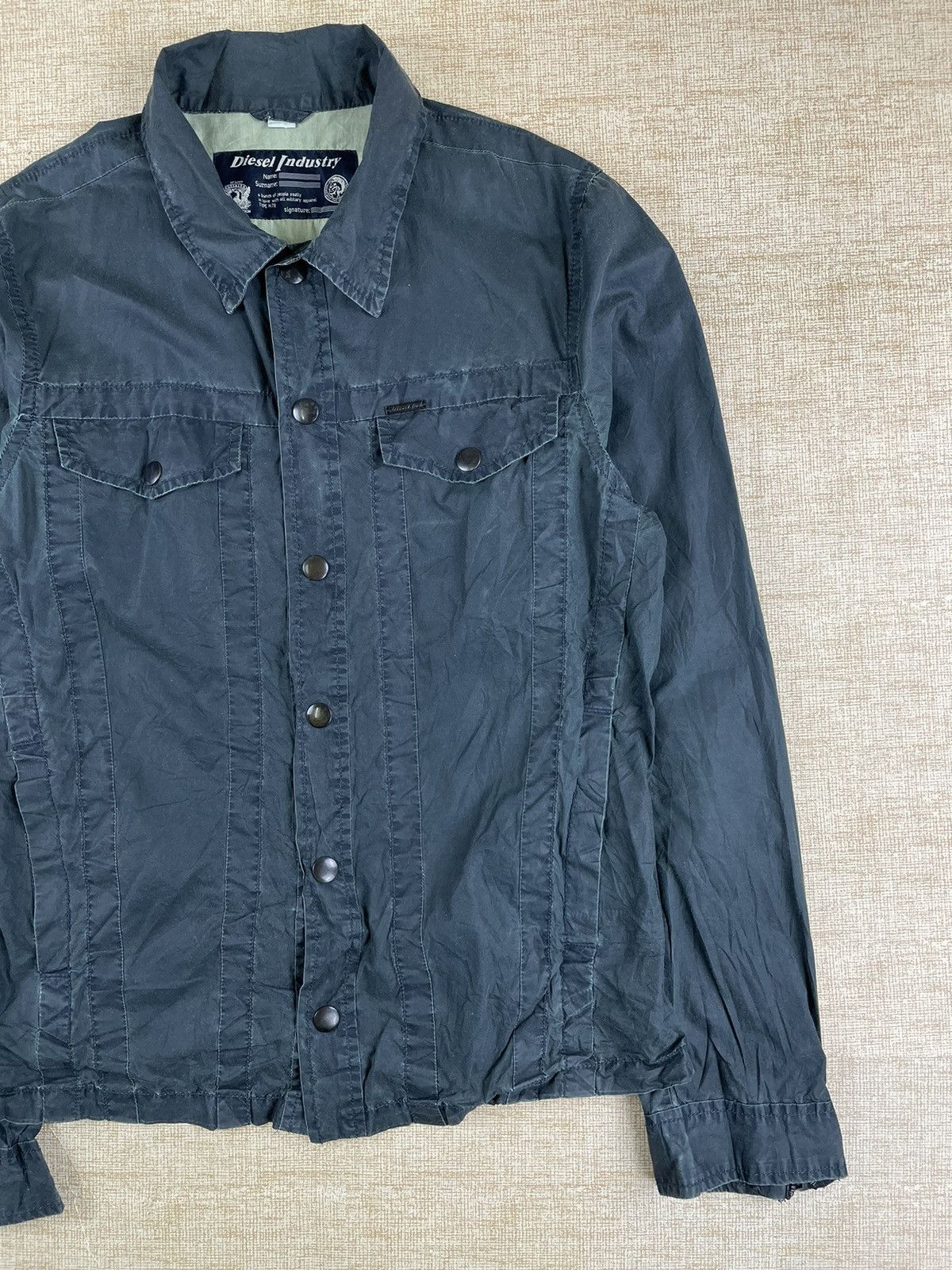 Diesel × Vintage Vintage Diesel Industry N.78 Military Apparel Jacket Size US M / EU 48-50 / 2 - 3 Thumbnail