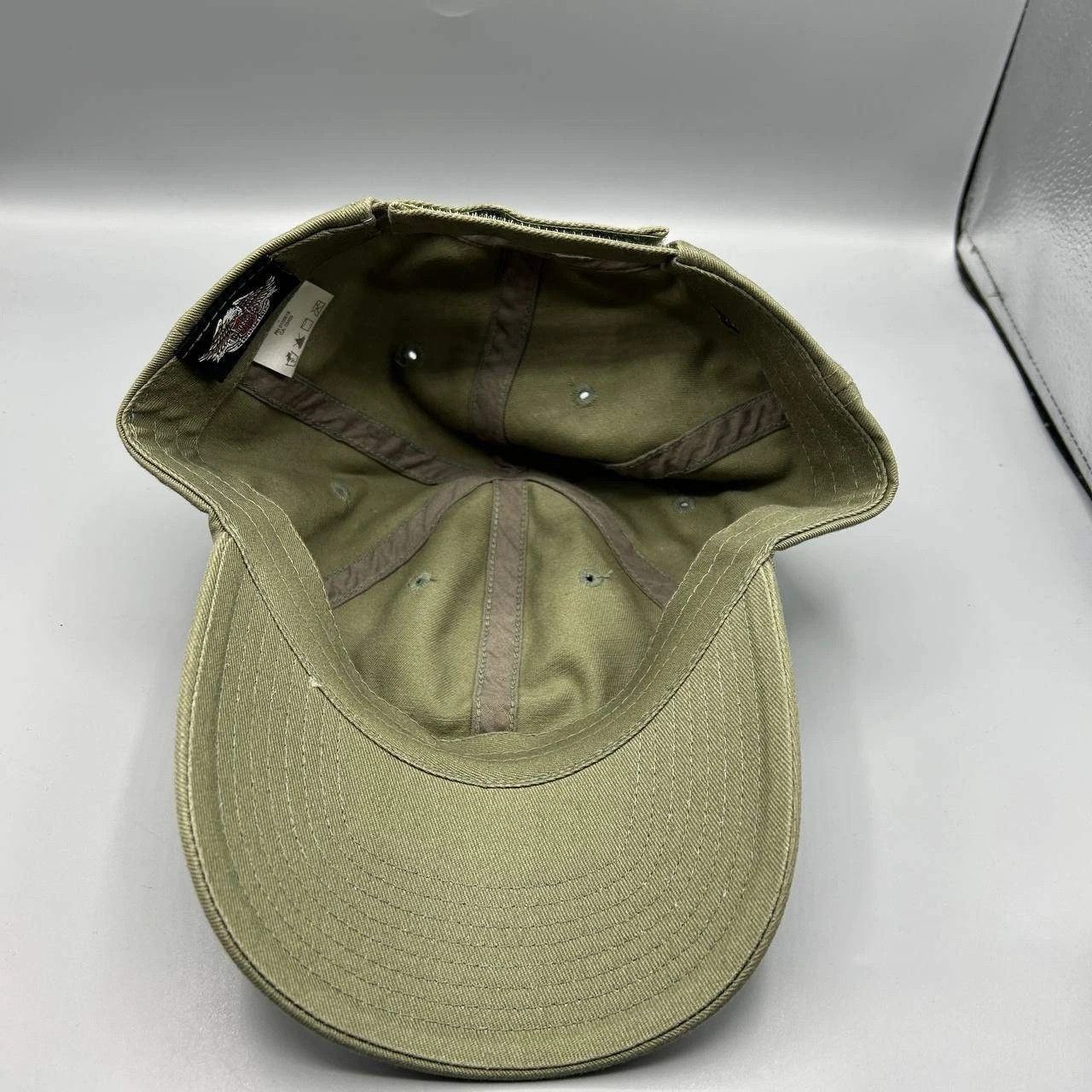 Harley Davidson Harley Davidson Motorcycles Hat Embroidered StrapBack Cotton Size ONE SIZE - 2 Thumbnail