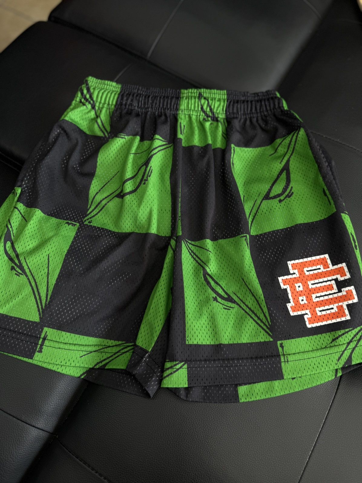 Eric Emanuel Eric Emanuel X Matty Boy NYC Green Mesh Shorts (M) NEW Size US 32 / EU 48 - 4 Thumbnail
