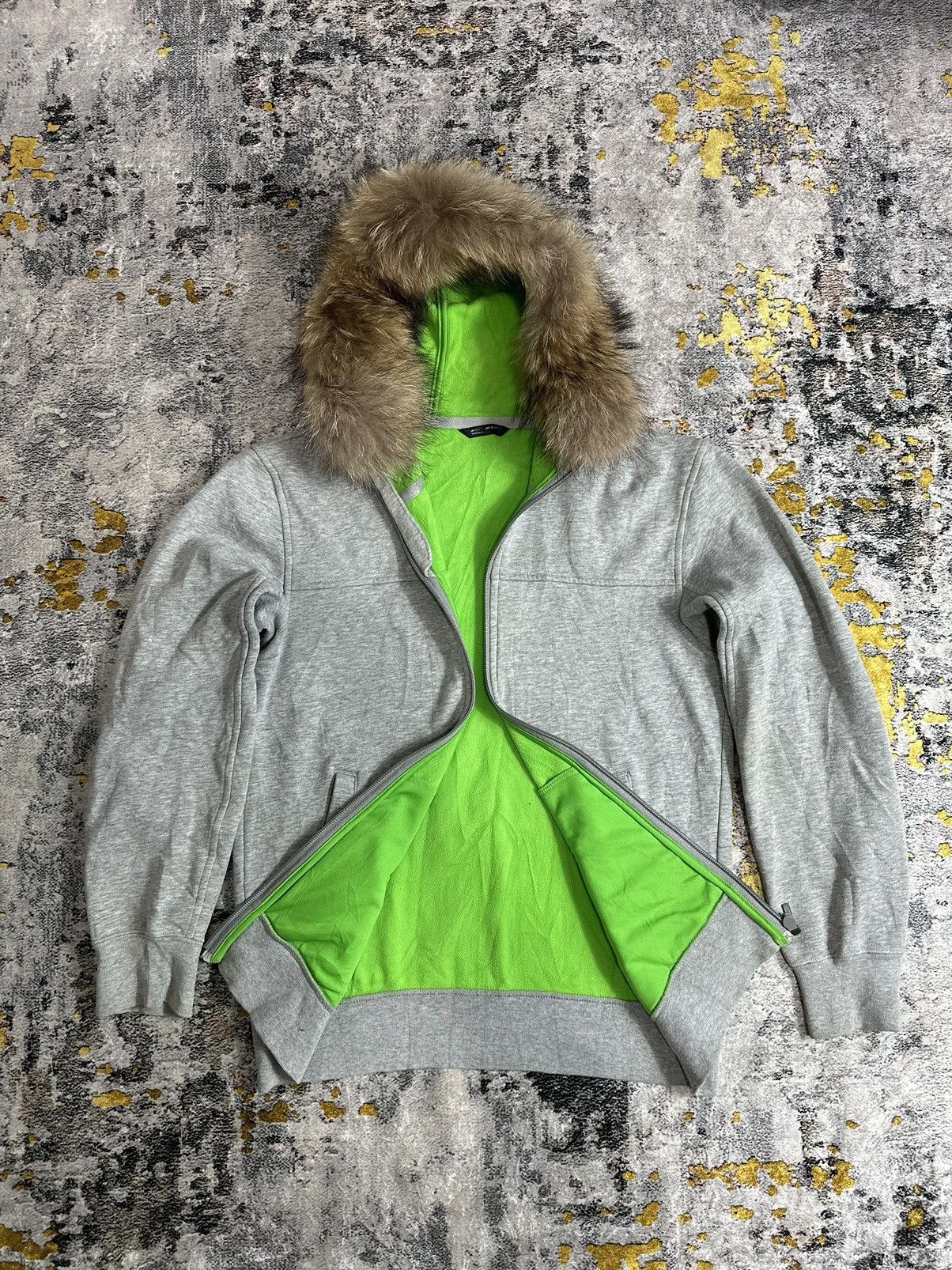 20471120 WINTER SESSION OUTDOOR FUR ZIPHOODIE IFSIXWASNINE LGB STYLE Size US M / EU 48-50 / 2 - 3 Thumbnail