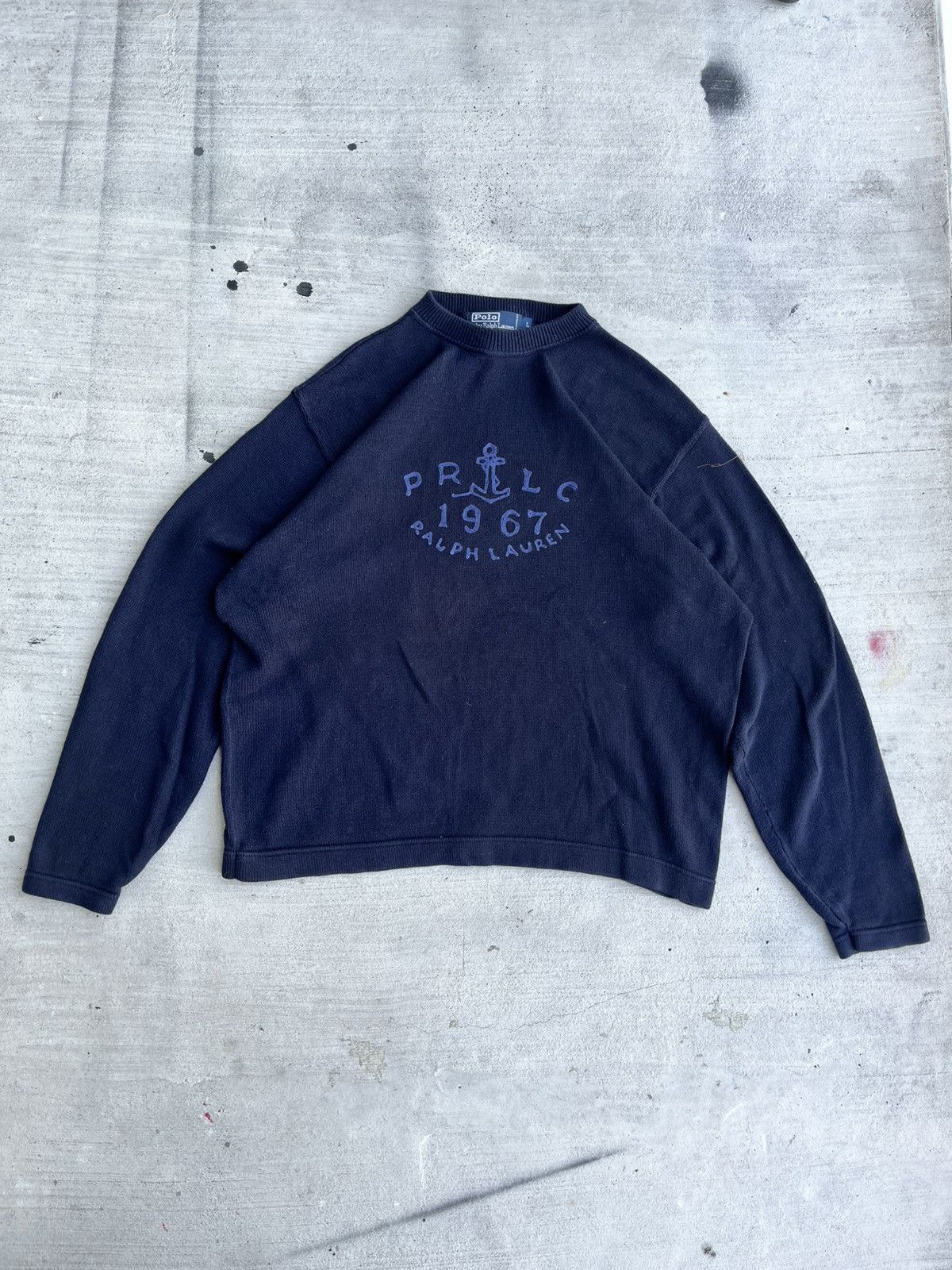 Polo Ralph Lauren Polo Ralph Lauren PRL 1967 Sweatshirt – Navy L Size US L / EU 52-54 / 3 - 1 Thumbnail