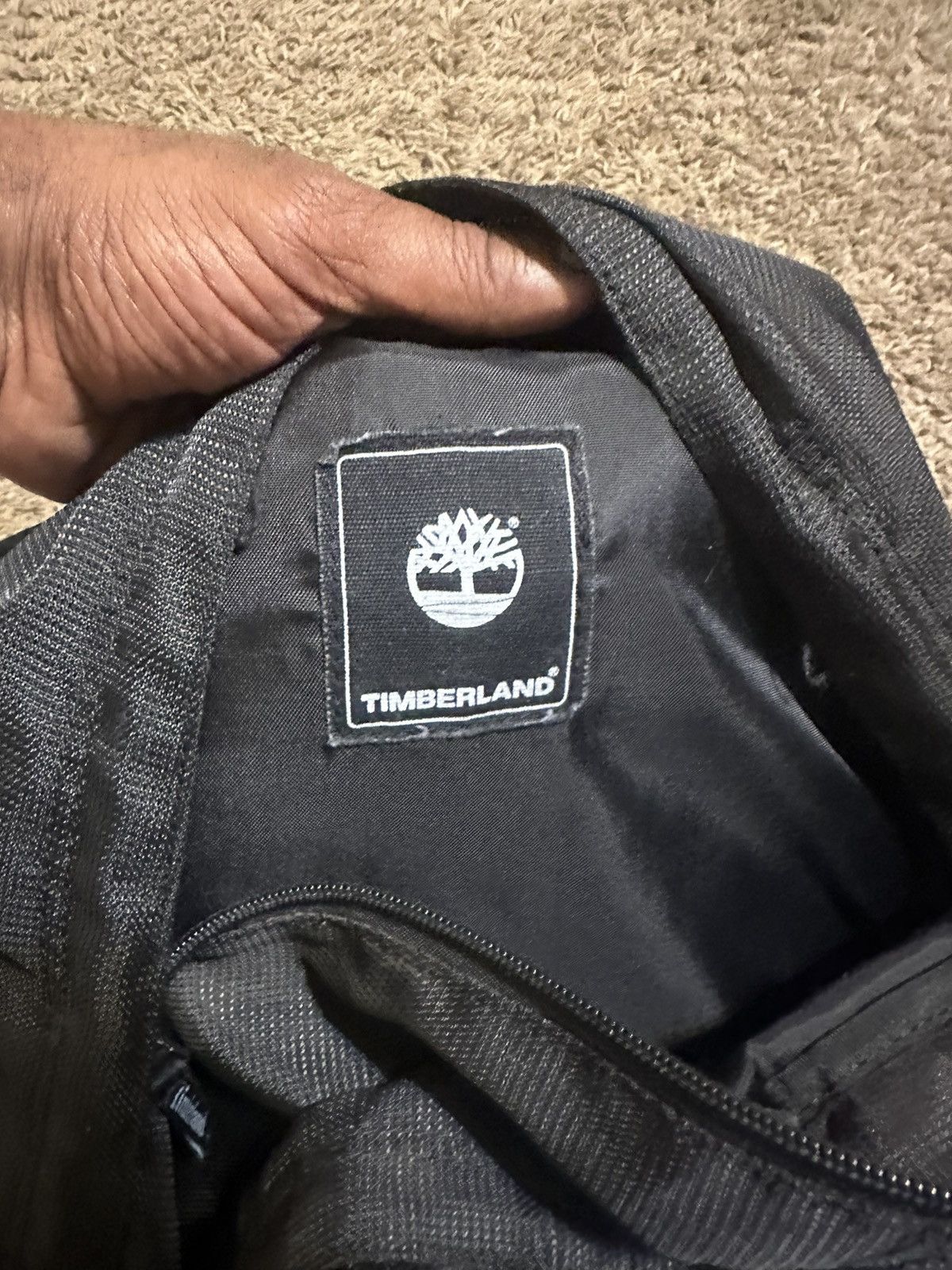 Timberland × Vintage Vintage Timberland “triple black tree” backpack 00s Size US L / EU 52-54 / 3 - 5 Thumbnail