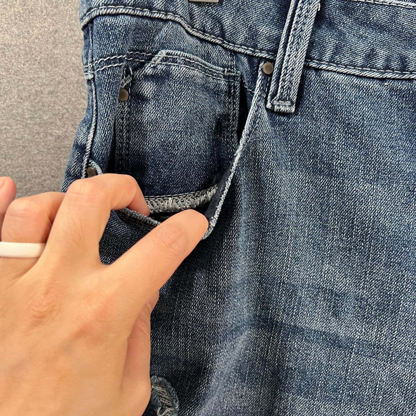 Other Laurie Felt Regular Forever Denim Relaxed Straight Jeans Size 32" / US 10 / IT 46 - 10 Thumbnail
