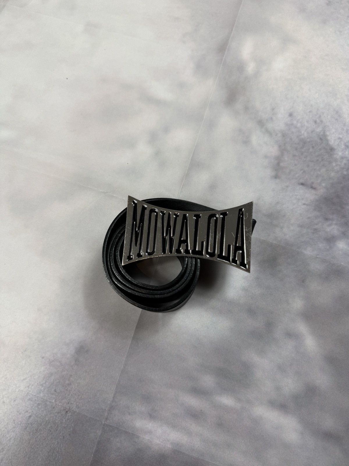 Mowalola Mowalola Belt y2k big buckle vintage Size ONE SIZE - 1 Thumbnail