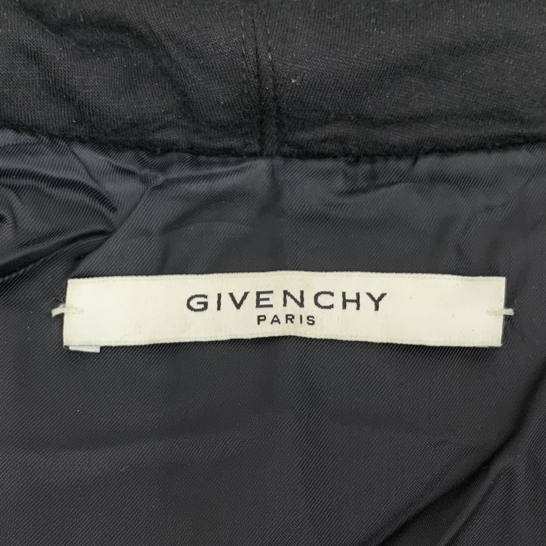 Givenchy Givenchy Leather Panel Hooded Jacket (Size 46) Size US S / EU 44-46 / 1 - 2 Thumbnail