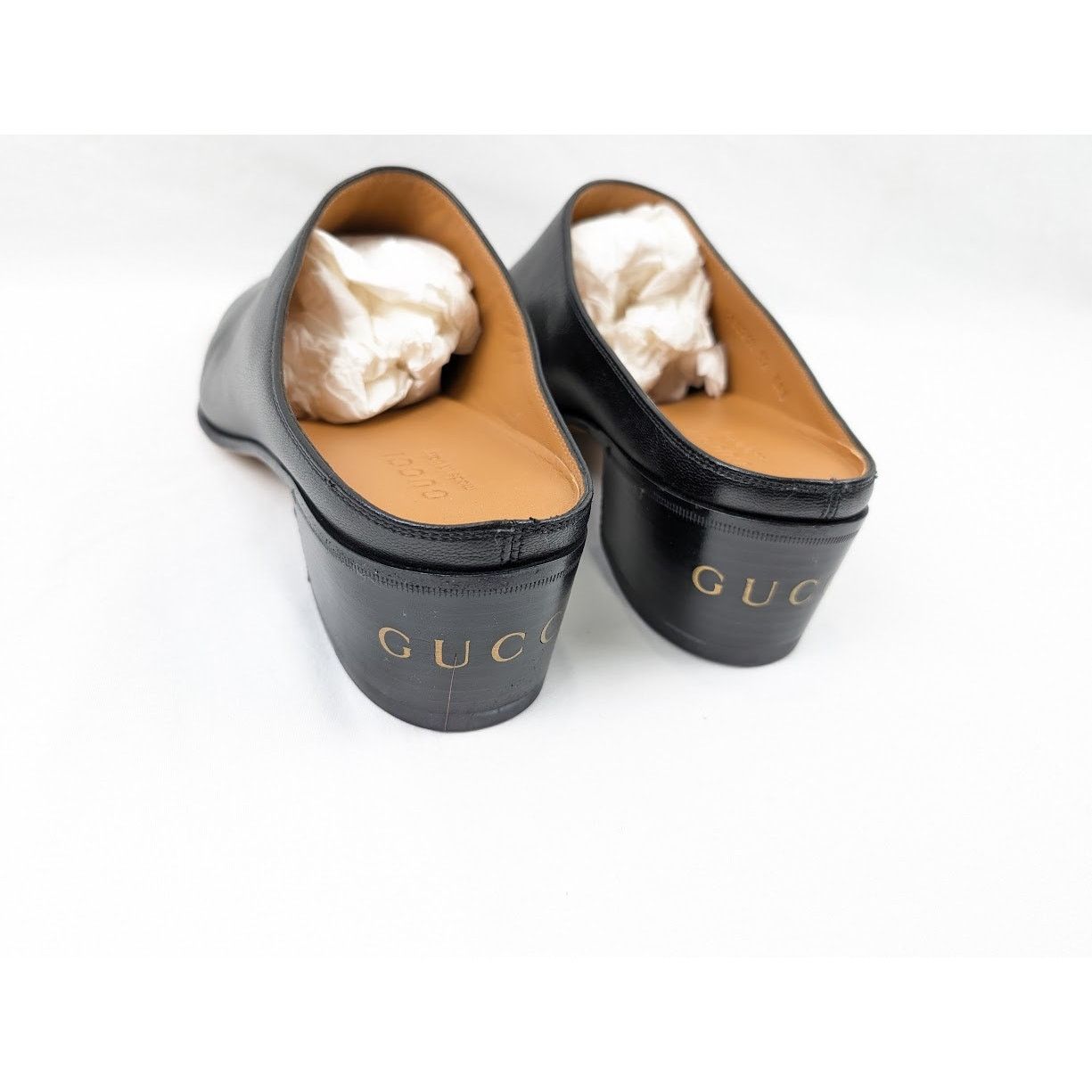 Gucci o1rshd1 Leather Sandals in Black Size US 12.5 / EU 45-46 - 19 Thumbnail