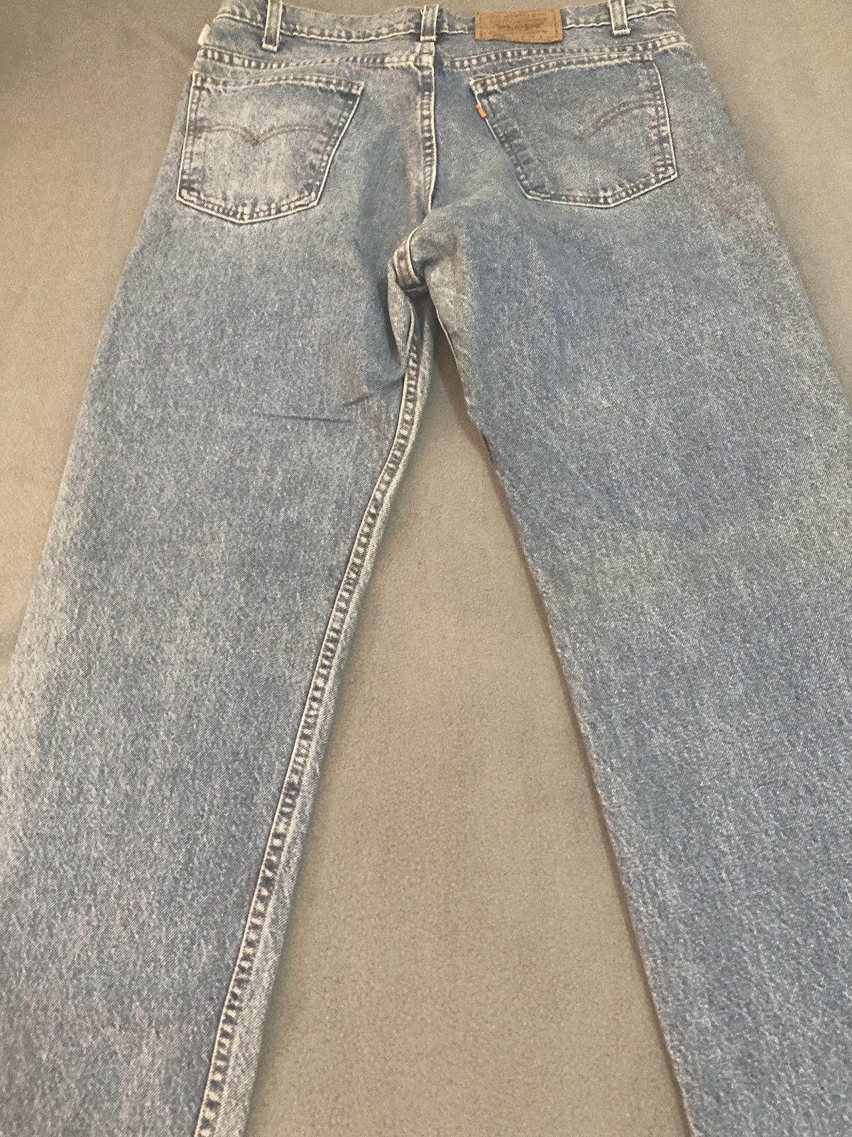 Levi's Vintage 90’s Levis 505 orange tab jeans Made in USA Size US 36 / EU 52 - 9 Thumbnail