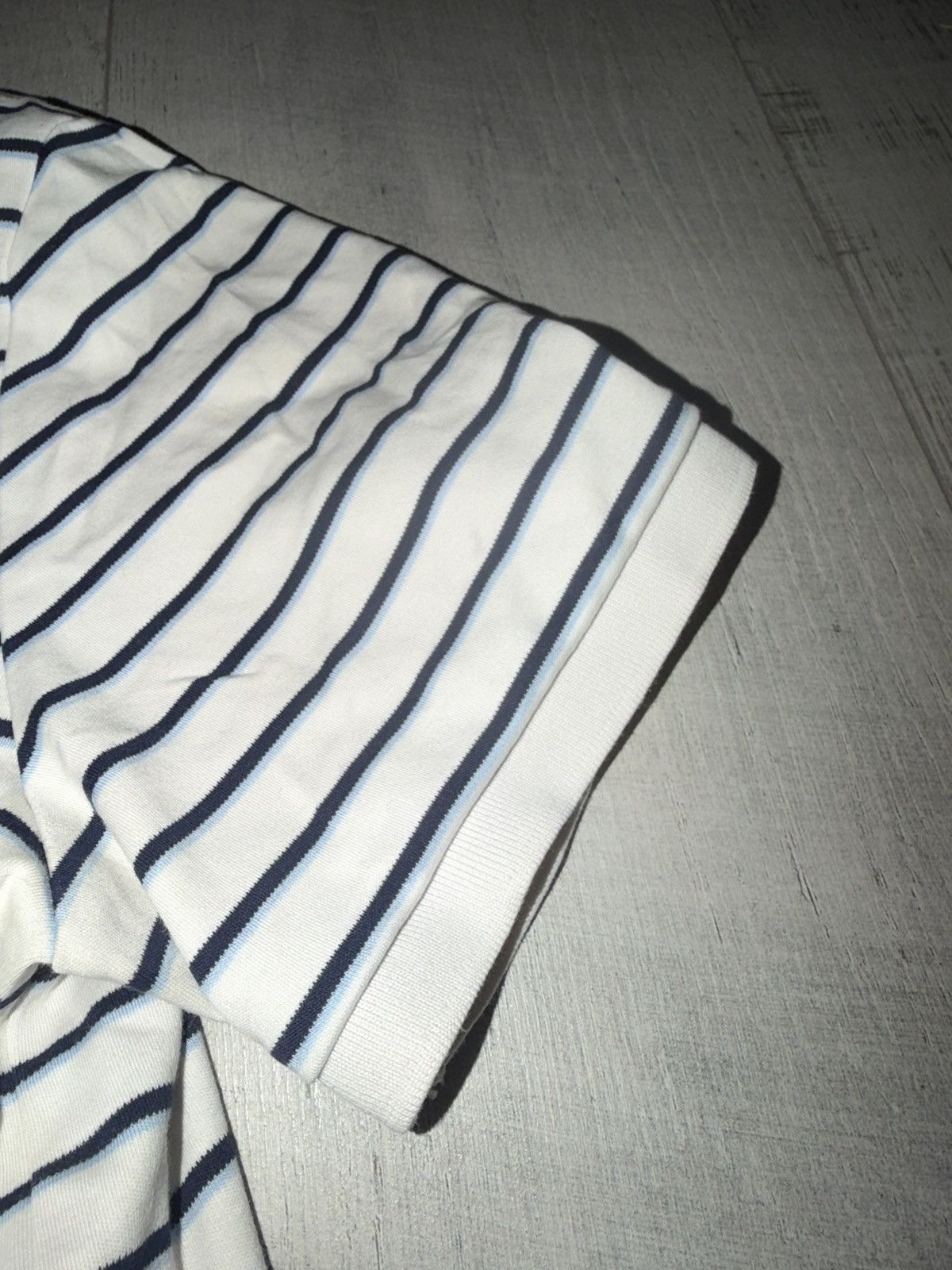 Polo Ralph Lauren White striped polo ralph lauren Size US M / EU 48-50 / 2 - 8 Thumbnail