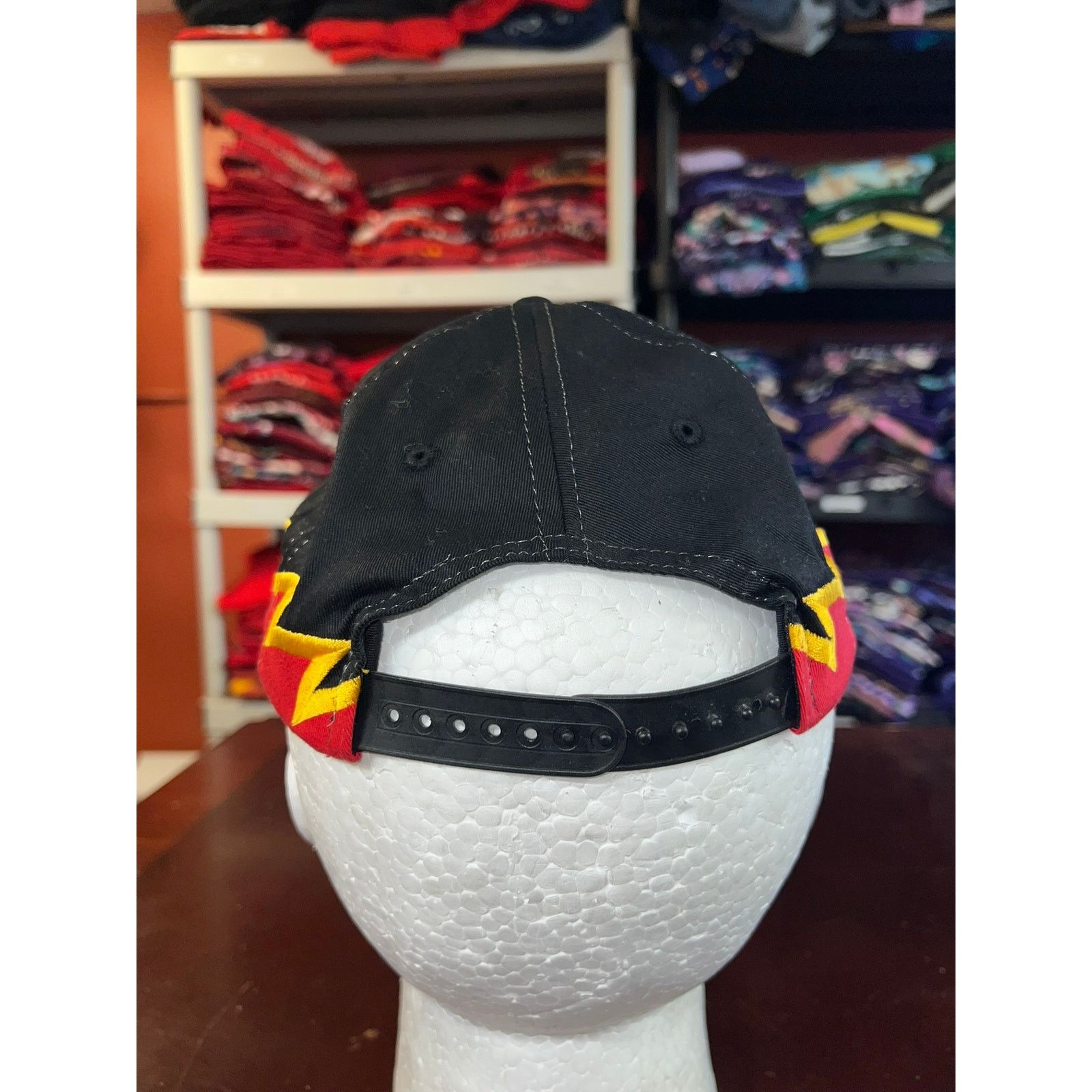 Vintage Vintage Miller Racing Hat Miller Beer Alcohol Flames Cap OS Size ONE SIZE - 5 Thumbnail