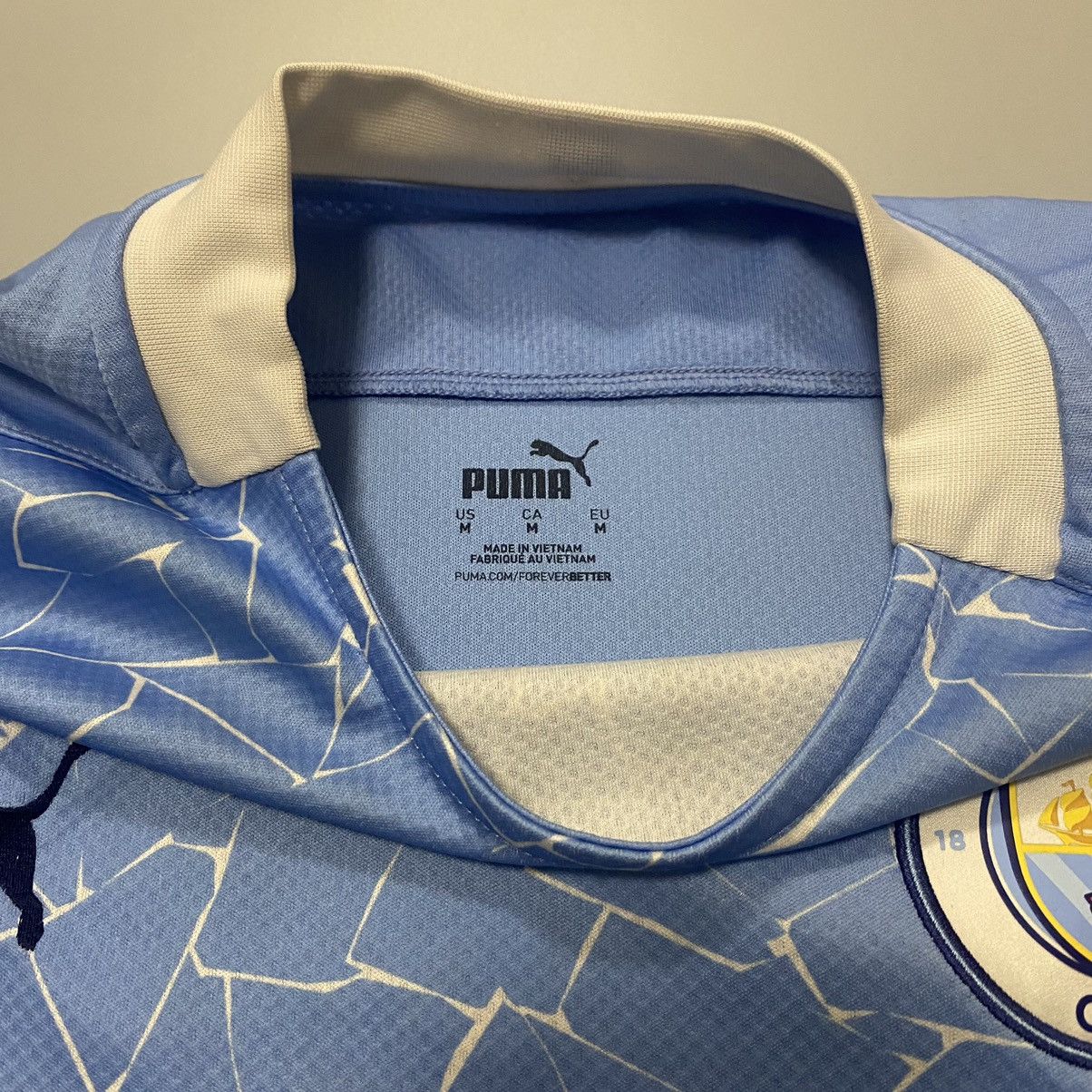 Puma Manchester City FC 2020-2021 Football Jersey Mens M Blue Size US M / EU 48-50 / 2 - 7 Thumbnail