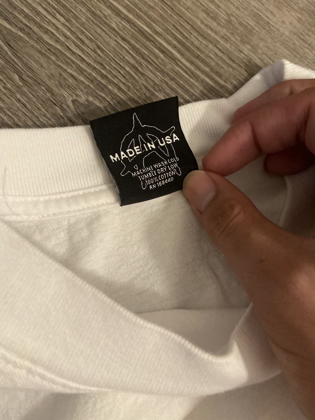 Revenge Revenge Embroidered Basic Tee Size US XL / EU 56 / 4 - 5 Thumbnail