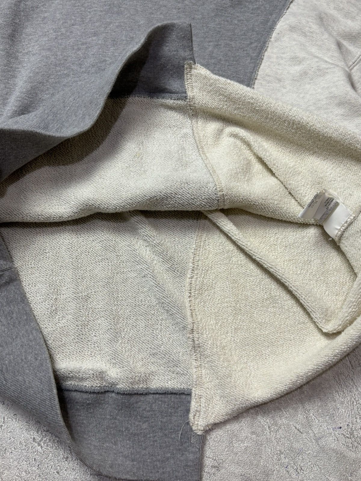 Facetasm Facetasm grey Colorblock hoodie Size US M / EU 48-50 / 2 - 9 Thumbnail