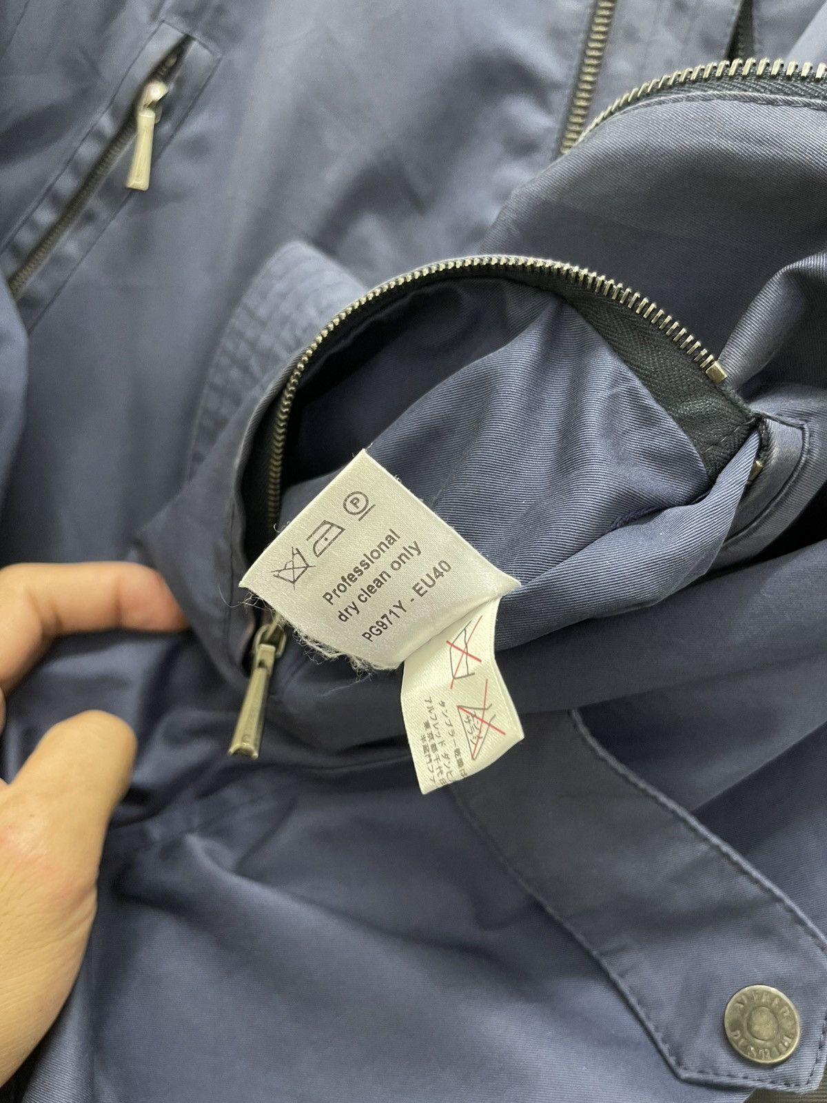 Alfred Dunhill Alfred Dunhill Zipper Light Jacket Size US M / EU 48-50 / 2 - 14 Thumbnail
