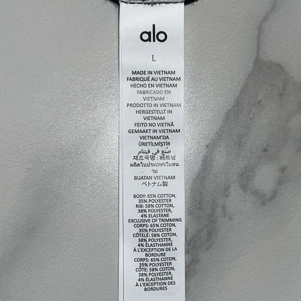Alo Alo Yoga Accolade 1/4 Zip Pullover Sweatshirt Black Large Size L / US 10 / IT 46 - 7 Thumbnail