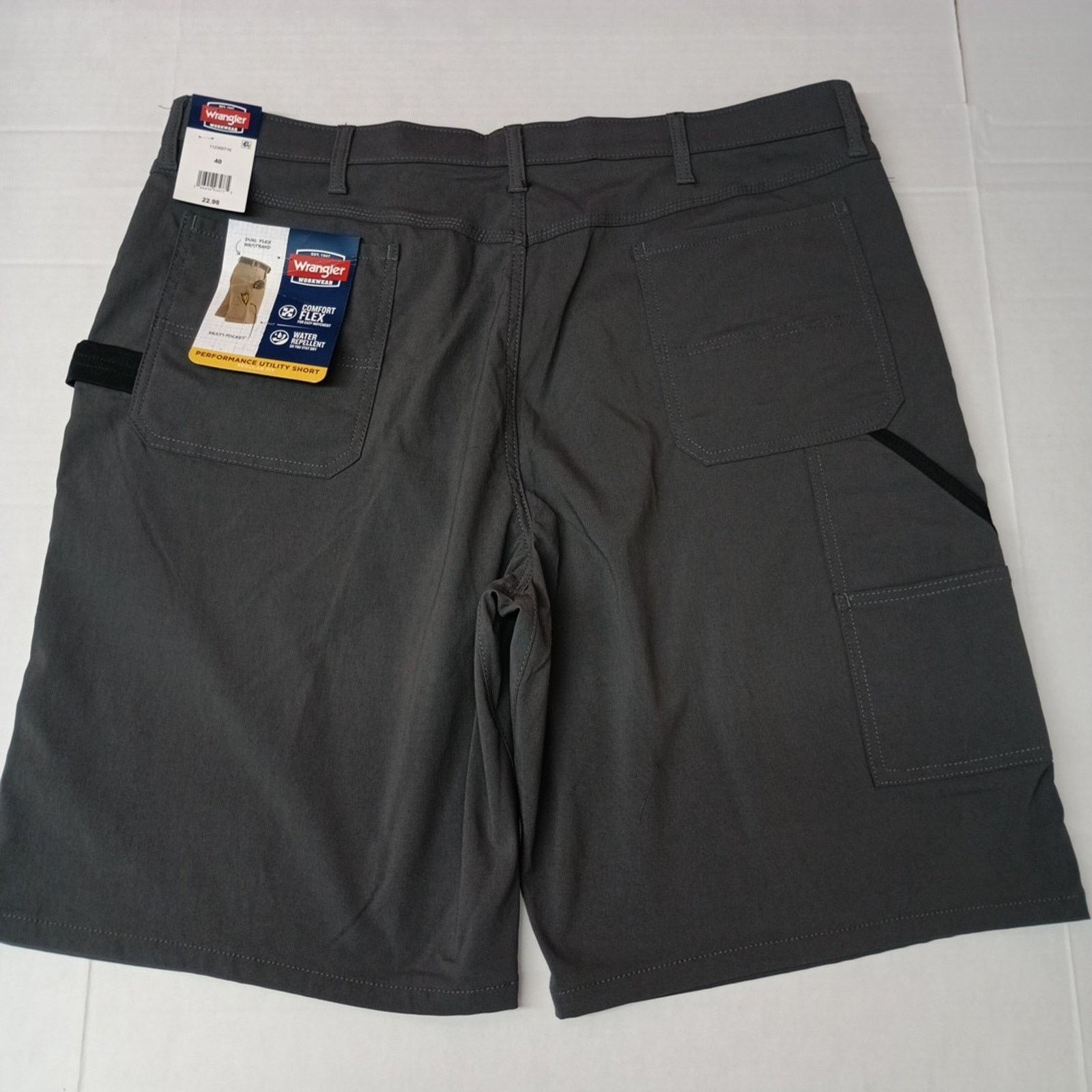 Wrangler Wrangler Utility Shorts Men's Size 40 Gray Regular Fit Size US 40 / EU 56 - 4 Thumbnail