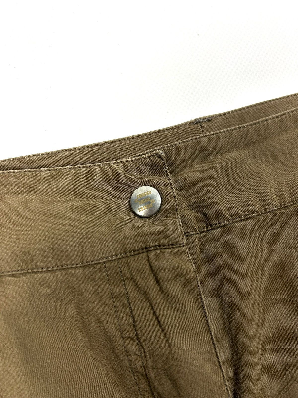 Sonia Rykiel Sonia Rykiel Archive Brown Zip Mini Skirt Used Effect S Y2K Size 25" / US 0 / IT 36 - 15 Thumbnail
