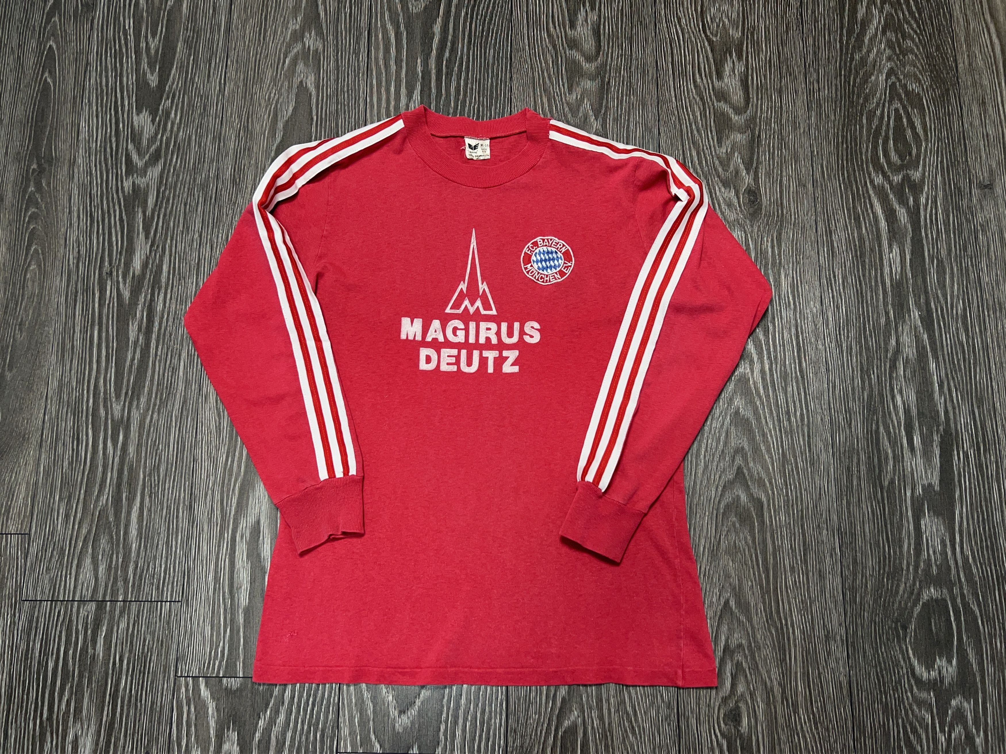 Erima Vintage Bayern Munchen Football Soccer Jersey Long Sleeve Size US M / EU 48-50 / 2 - 1 Thumbnail