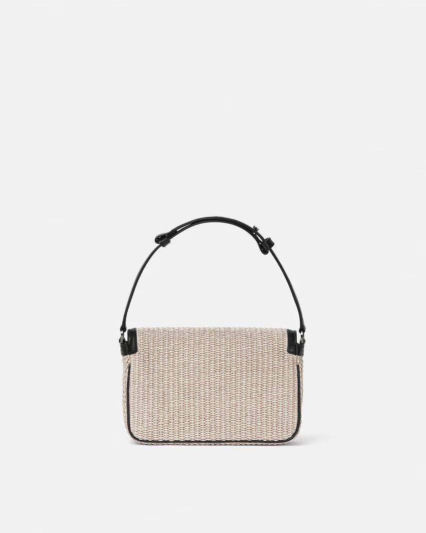 Versace o1s22i1n0125 Size: OS / Milano Raffia Bag in Beige Black Size ONE SIZE - 4 Thumbnail
