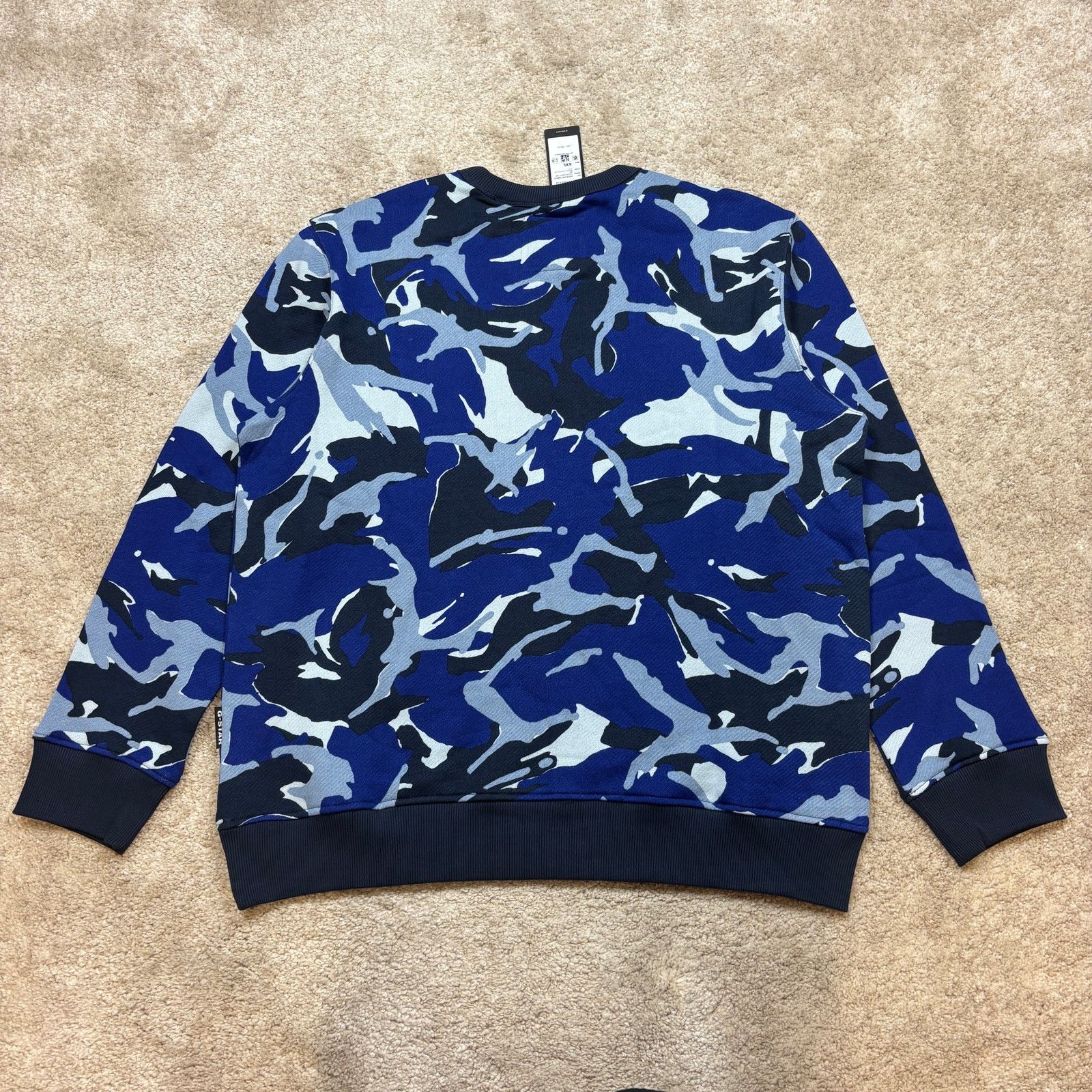 G-Star NWT G-Star Raw Camo Raw Yoichi Crew Sweatshirt Men's 2XL Size US XXL / EU 58 / 5 - 3 Thumbnail