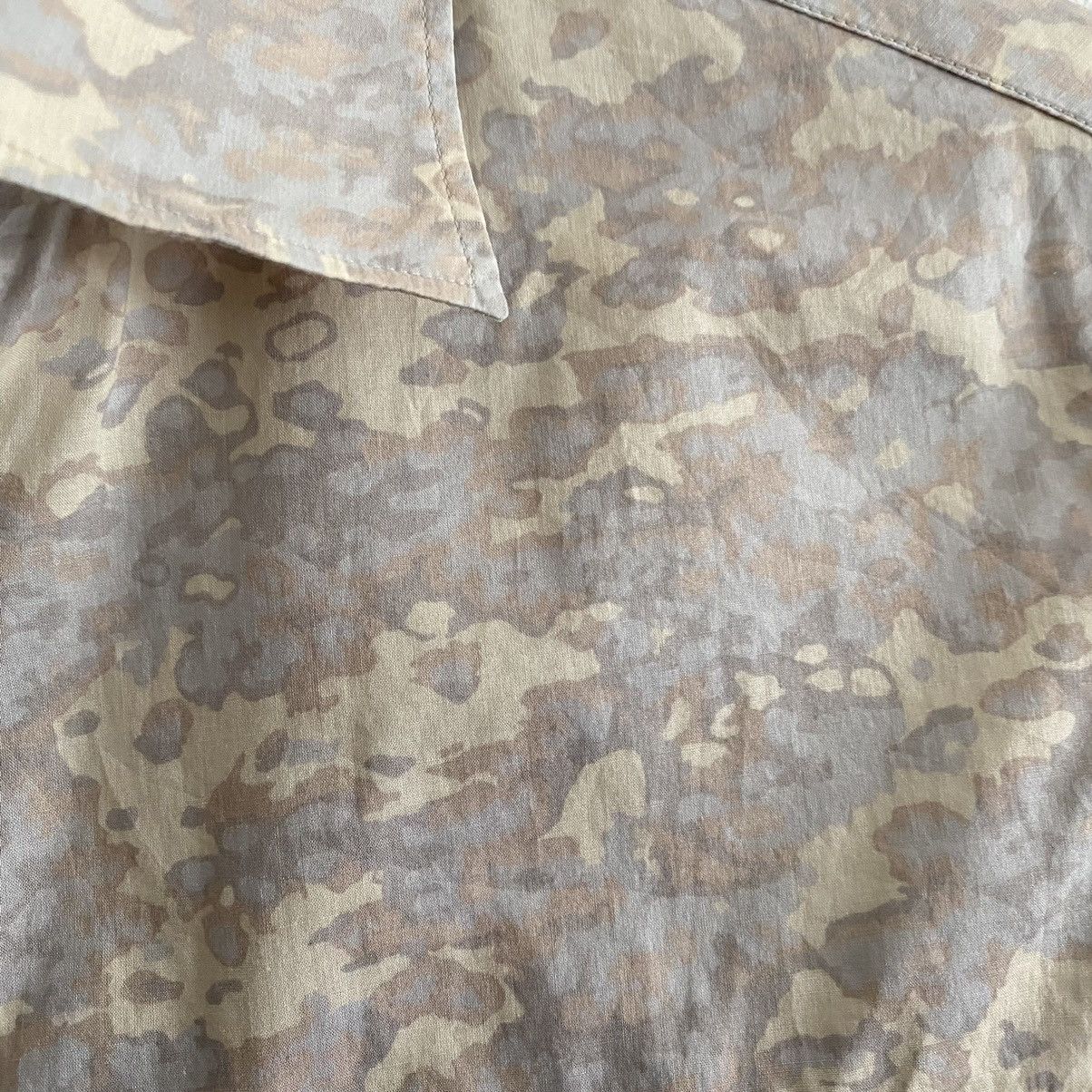 A.P.C. APC Y2K Unique Camouflage Button Up Shirts Size US S / EU 44-46 / 1 - 4 Thumbnail