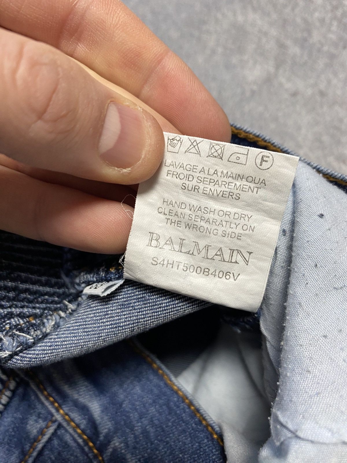 Balmain Balmain biker shorts vintage size 33 Size US 33 - 10 Thumbnail