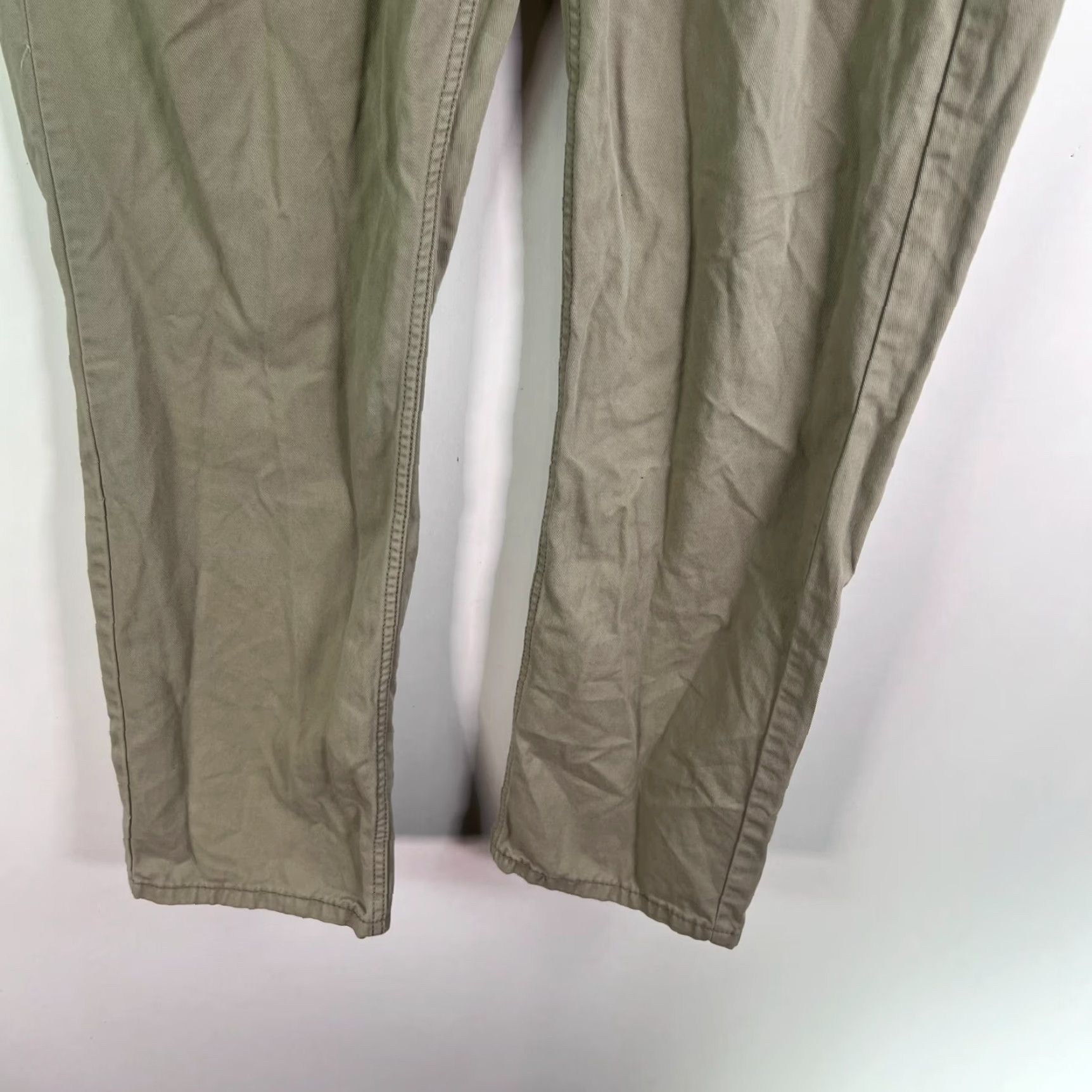 Levi's Levi's 514 Jeans Mens 34 Beige Regular Straight 5-Pocket Denim USA Logo 90s 30" Inseam Size US 34 / EU 50 - 4 Thumbnail