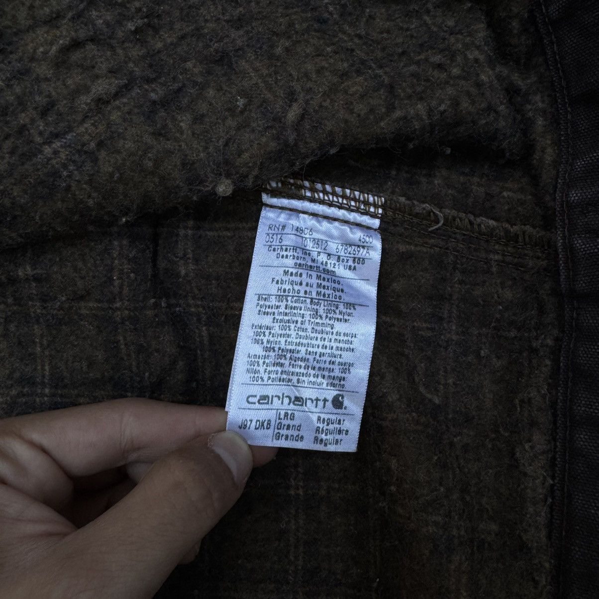 Carhartt 📦 SOLD 📦 Carhartt Detroit Jacket J97 DKB Size US L / EU 52-54 / 3 - 11 Thumbnail