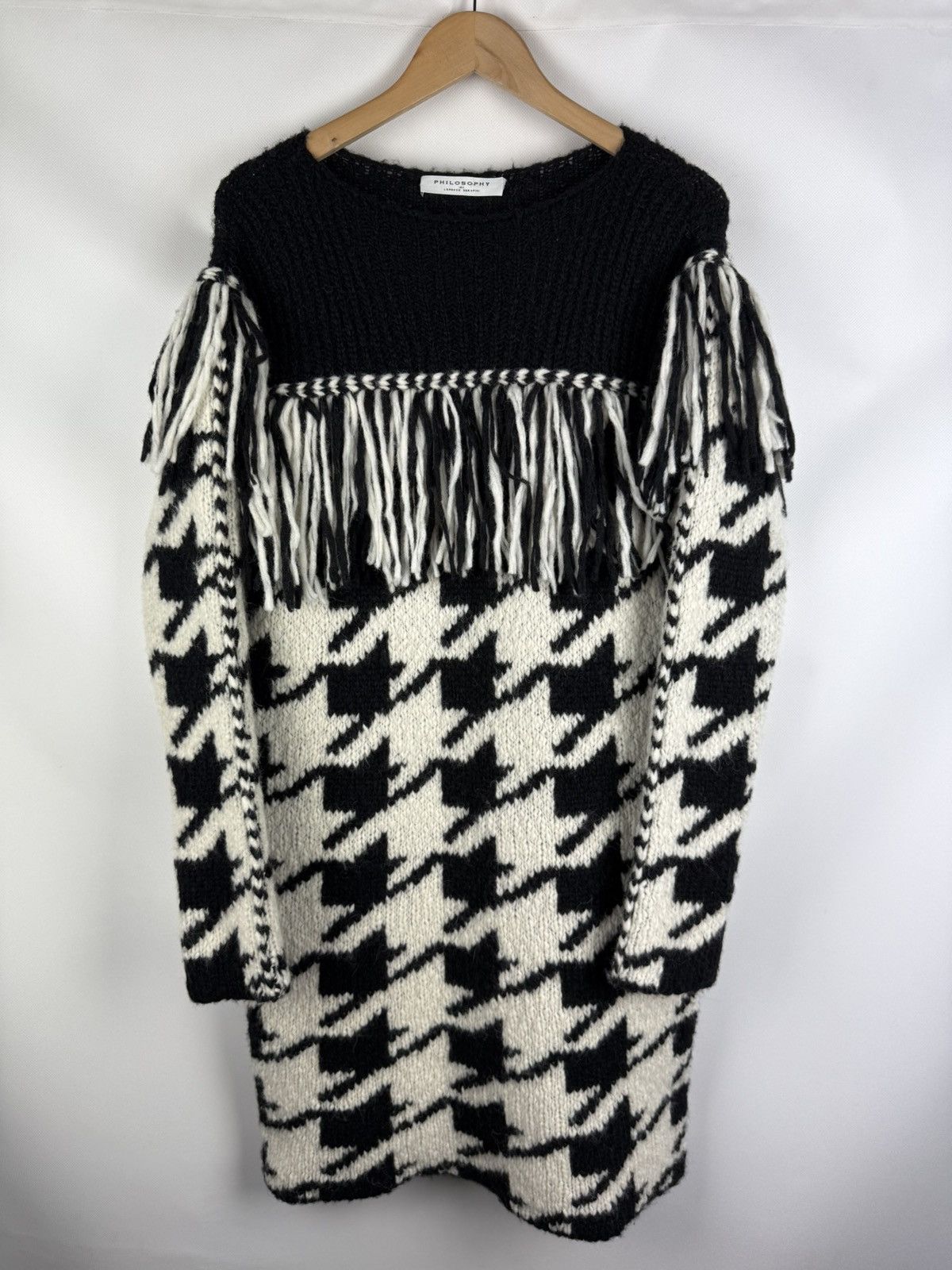 Philosophy di Lorenzo Serafini Philosophy Di Lorenzo Serafini Heavy Knitted Sweater Dress Size M / US 6-8 / IT 42-44 - 10 Thumbnail
