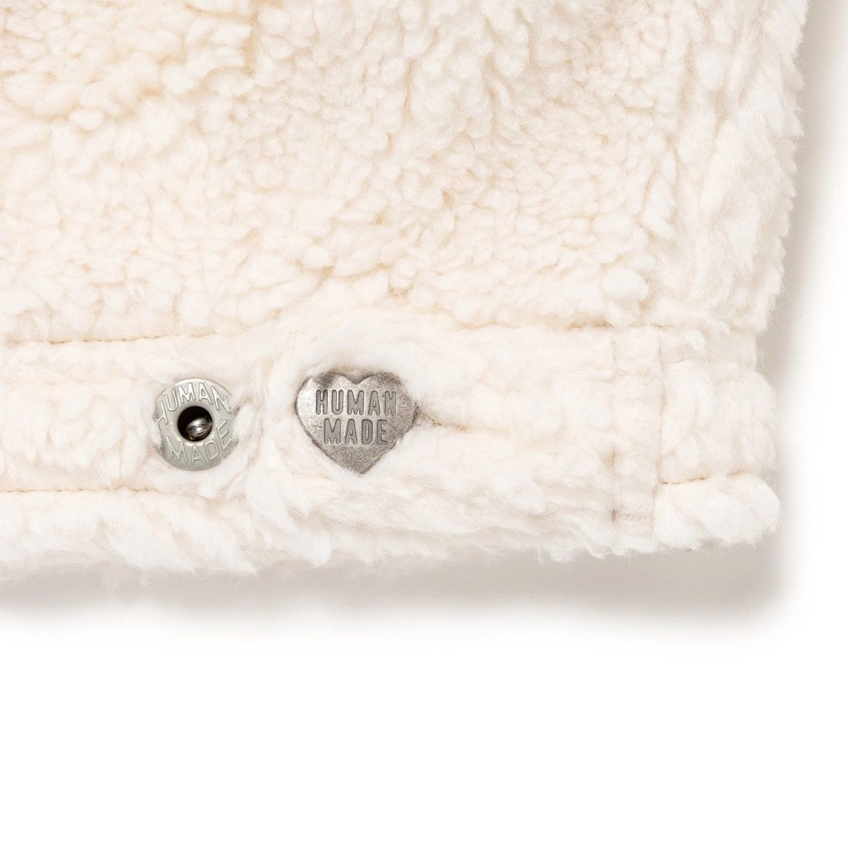 Japanese Brand Human Made Fleece Jacket Size ONE SIZE - 6 Thumbnail