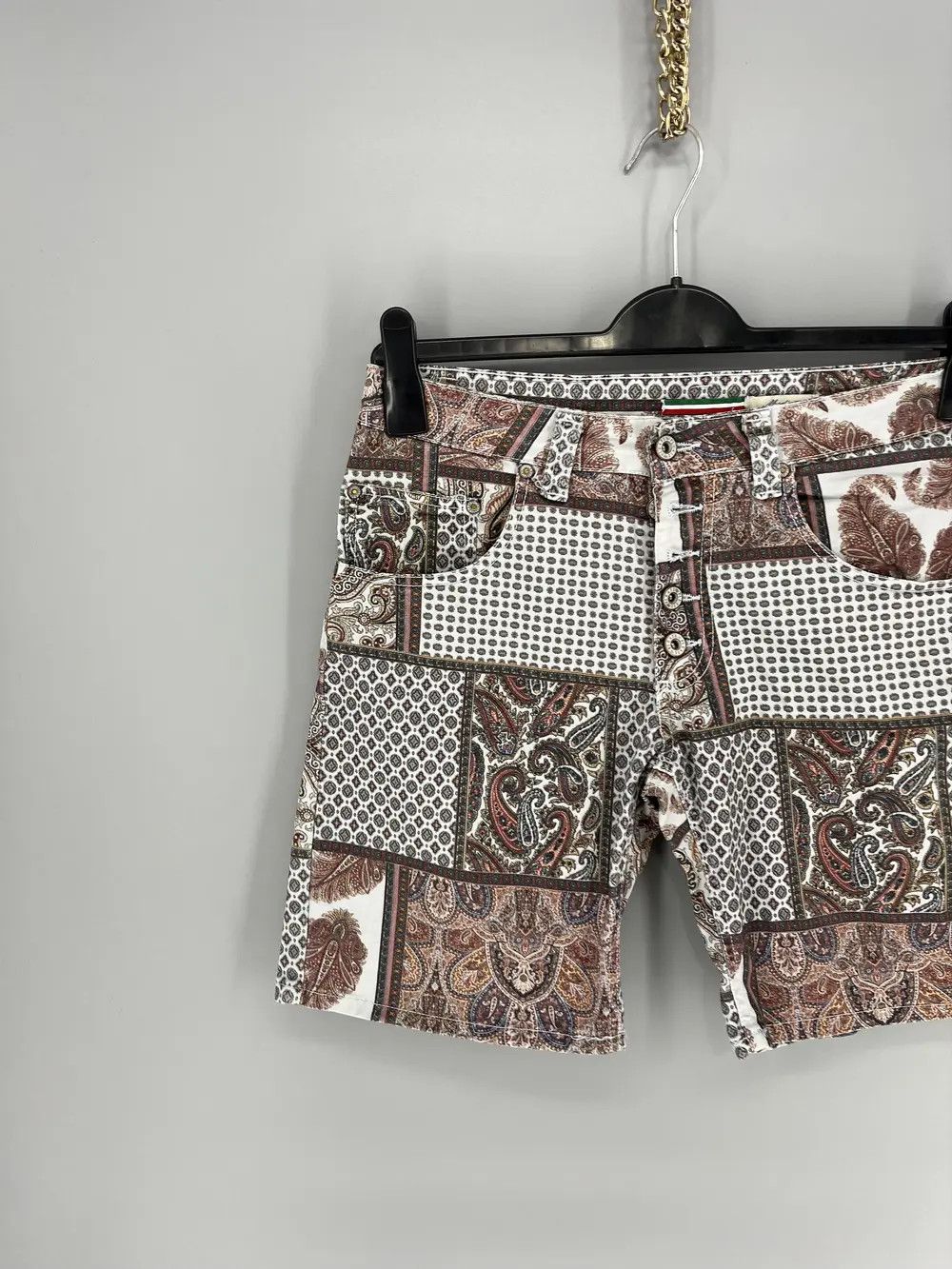 Vintage Vintage Y2K Please Shorts Size Medium bandana style Size US 30 / EU 46 - 4 Thumbnail