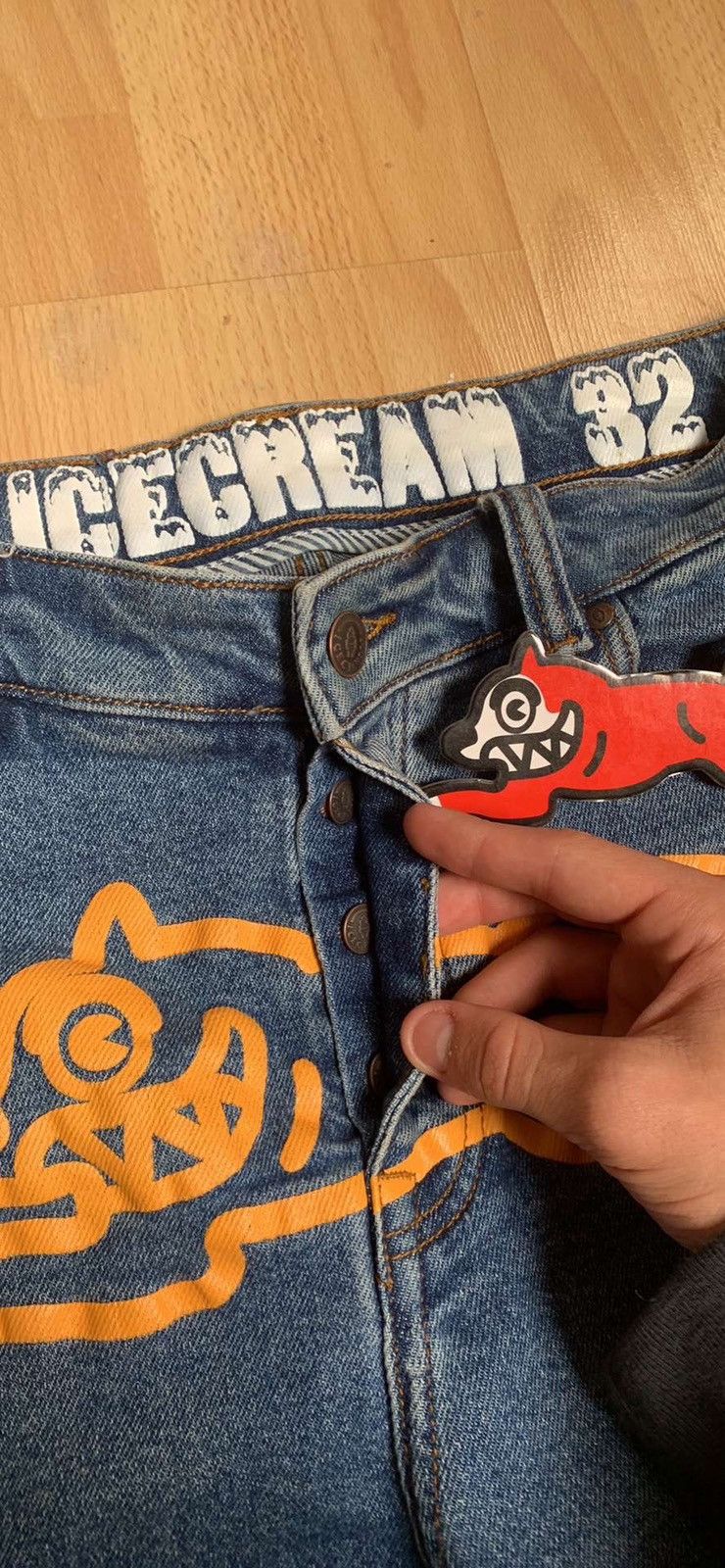 Icecream ice cream x billionaire boys club denim Size US 32 / EU 48 - 3 Thumbnail