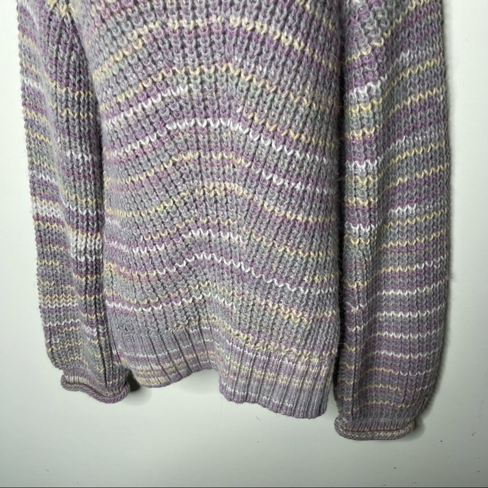 NICHOLAS New NICHOLAS Maliya Space Dyed Multi grey Sweater sz M Size M / US 6-8 / IT 42-44 - 5 Thumbnail