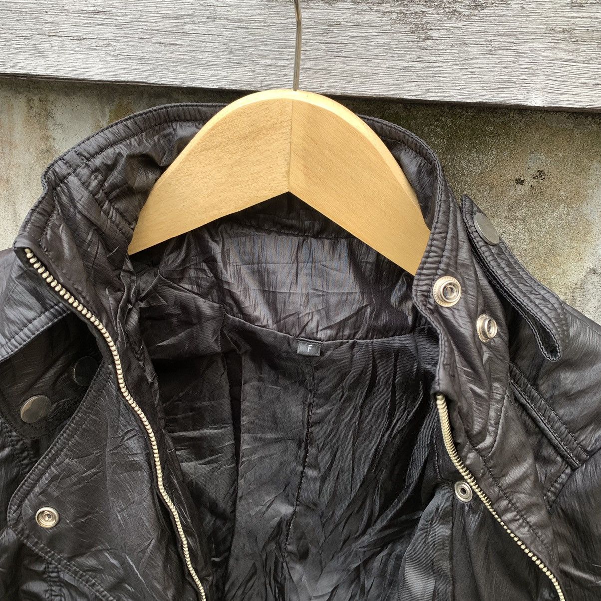 Japanese Brand JAPANESE BIKER JACKET MULTIZIP IFSIXWASNINE LGB Size S / US 4 / IT 40 - 19 Thumbnail