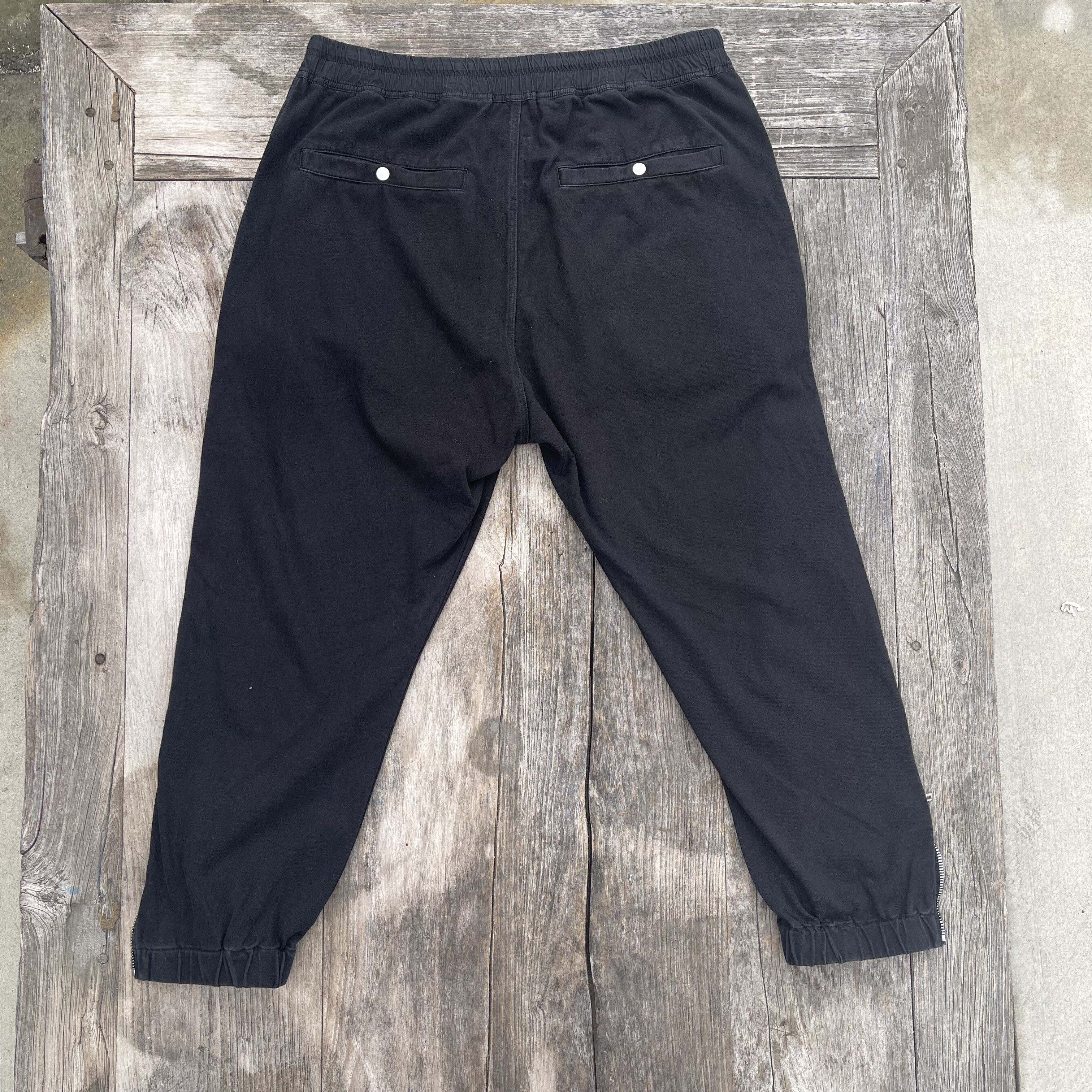 Rick Owens Rick Owens 20SS Side Zip Sweatpants Size US 36 / EU 52 - 8 Thumbnail