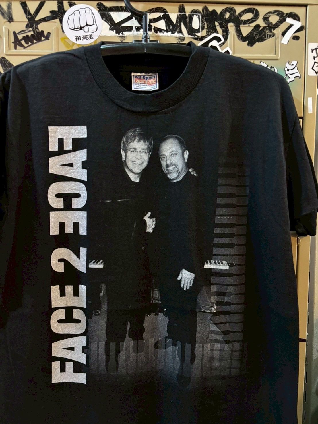 Band Tees Elton John & Billy Joel Face 2 Face Size US M / EU 48-50 / 2 - 2 Thumbnail