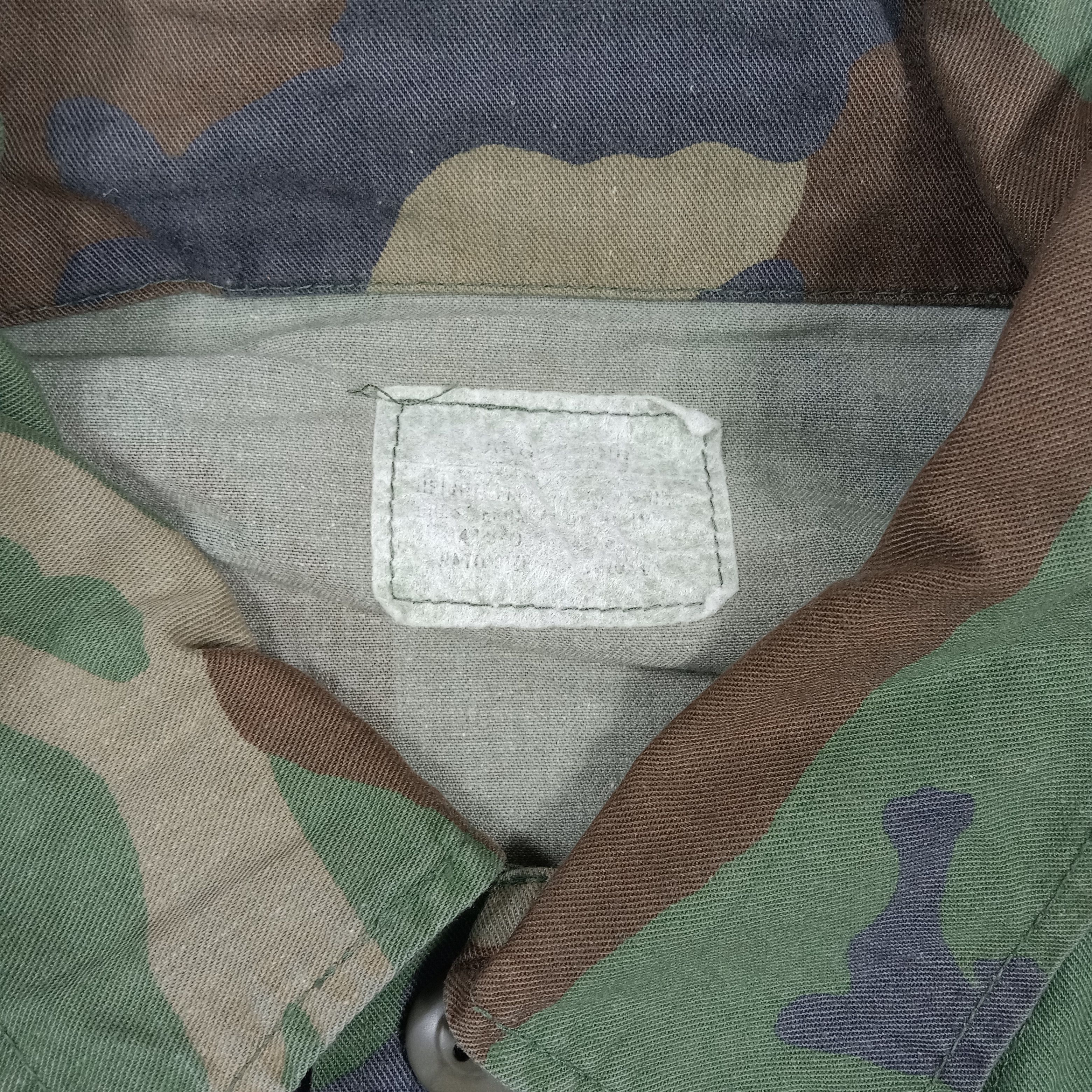 Vintage Vintage 90's U.S. Air Force 7FMS Army Camo Jacket C278N9 Size US L / EU 52-54 / 3 - 4 Thumbnail