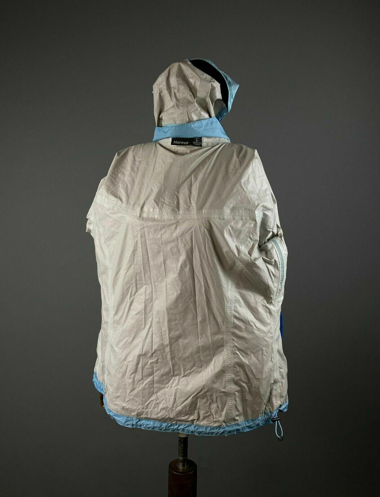 Marmot Marmot Blue Full Zip Hooded Nylon Hiking Jacket Size L Size L / US 10 / IT 46 - 10 Thumbnail