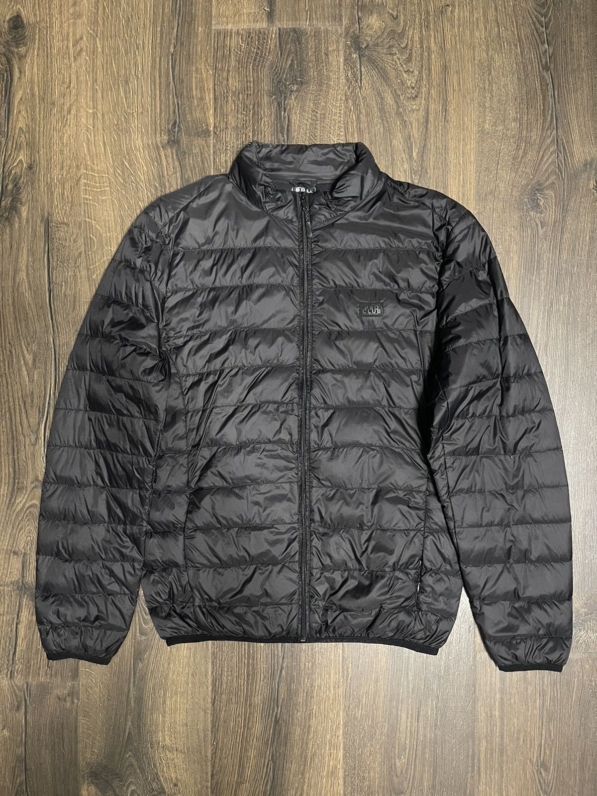 Bape happy new year light down jacket black store