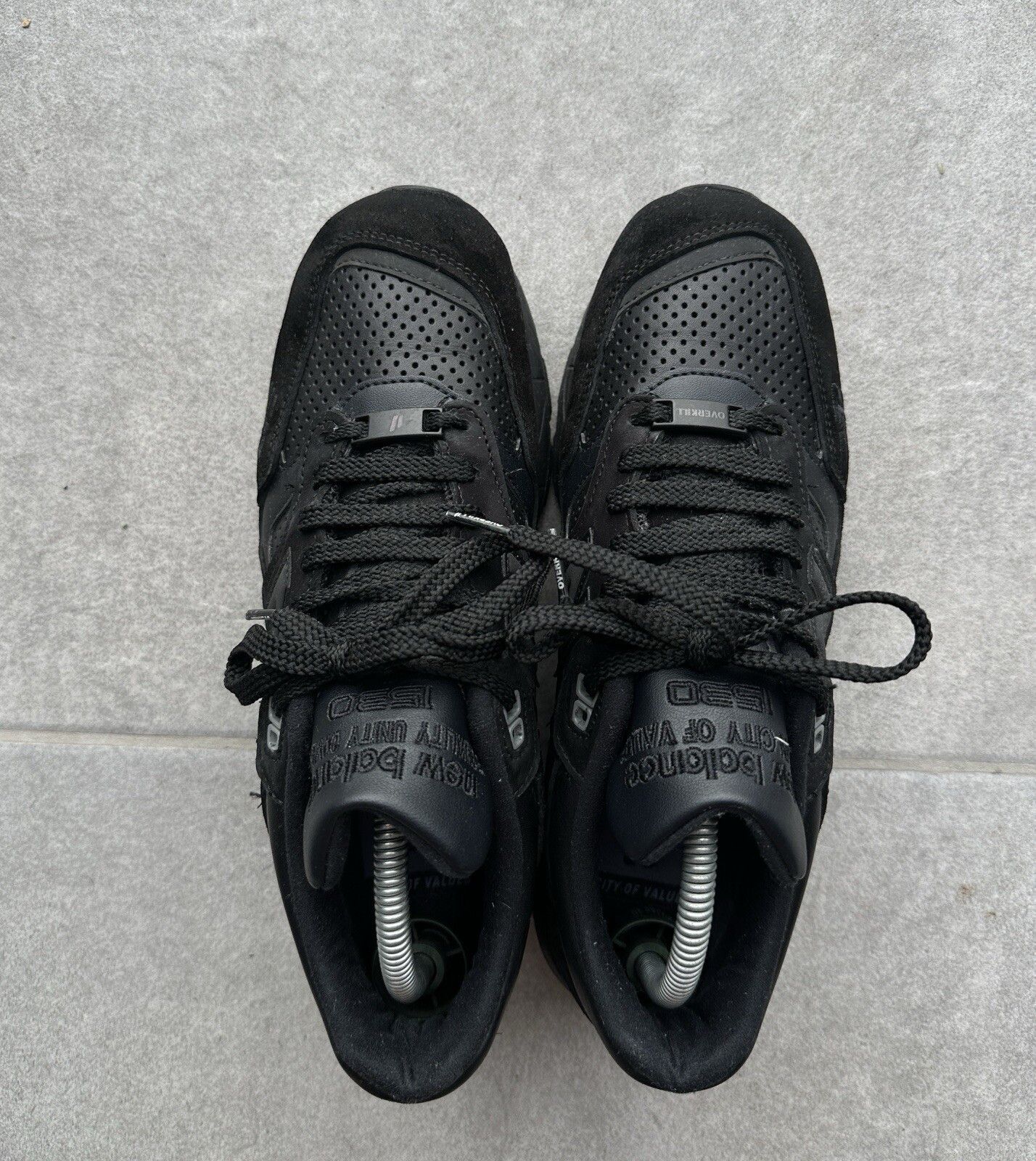 New Balance New Balance 1530 Overkill Berlin City Values Black Sneakers Size US 7.5 / EU 40-41 - 2 Thumbnail