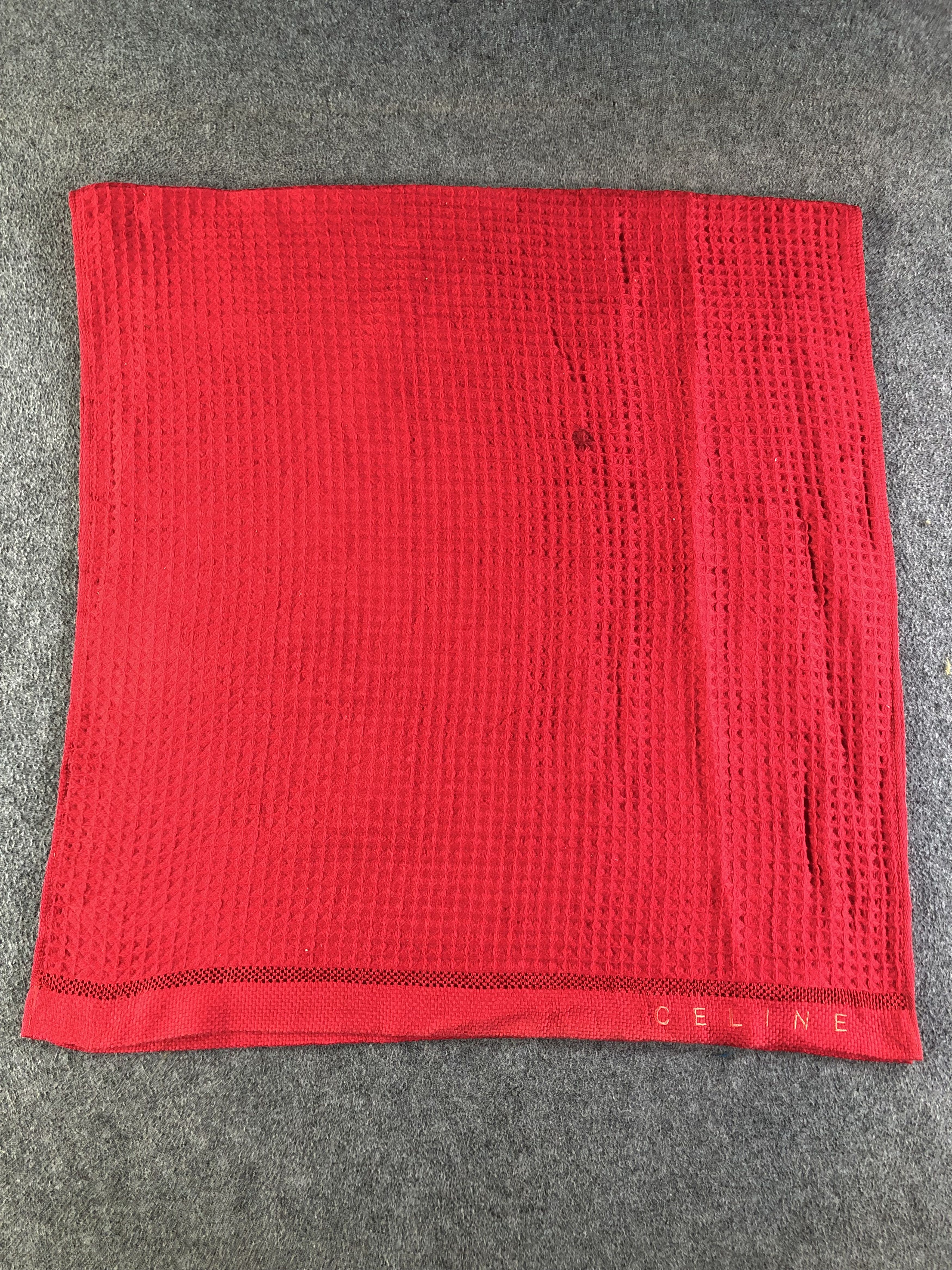 Vintage Vintage Celine Scarf / Muffler / Neckwear SS1333 Size ONE SIZE - 2 Thumbnail
