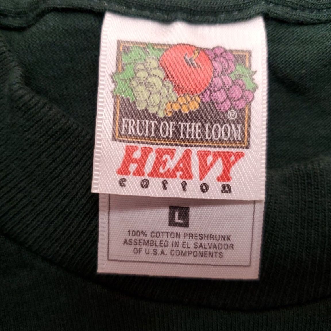 Fruit Of The Loom VINTAGE Reno Nevada Shirt Mens L Green 90s Skyline Gold Graphics Tourist TEE Size US L / EU 52-54 / 3 - 5 Thumbnail