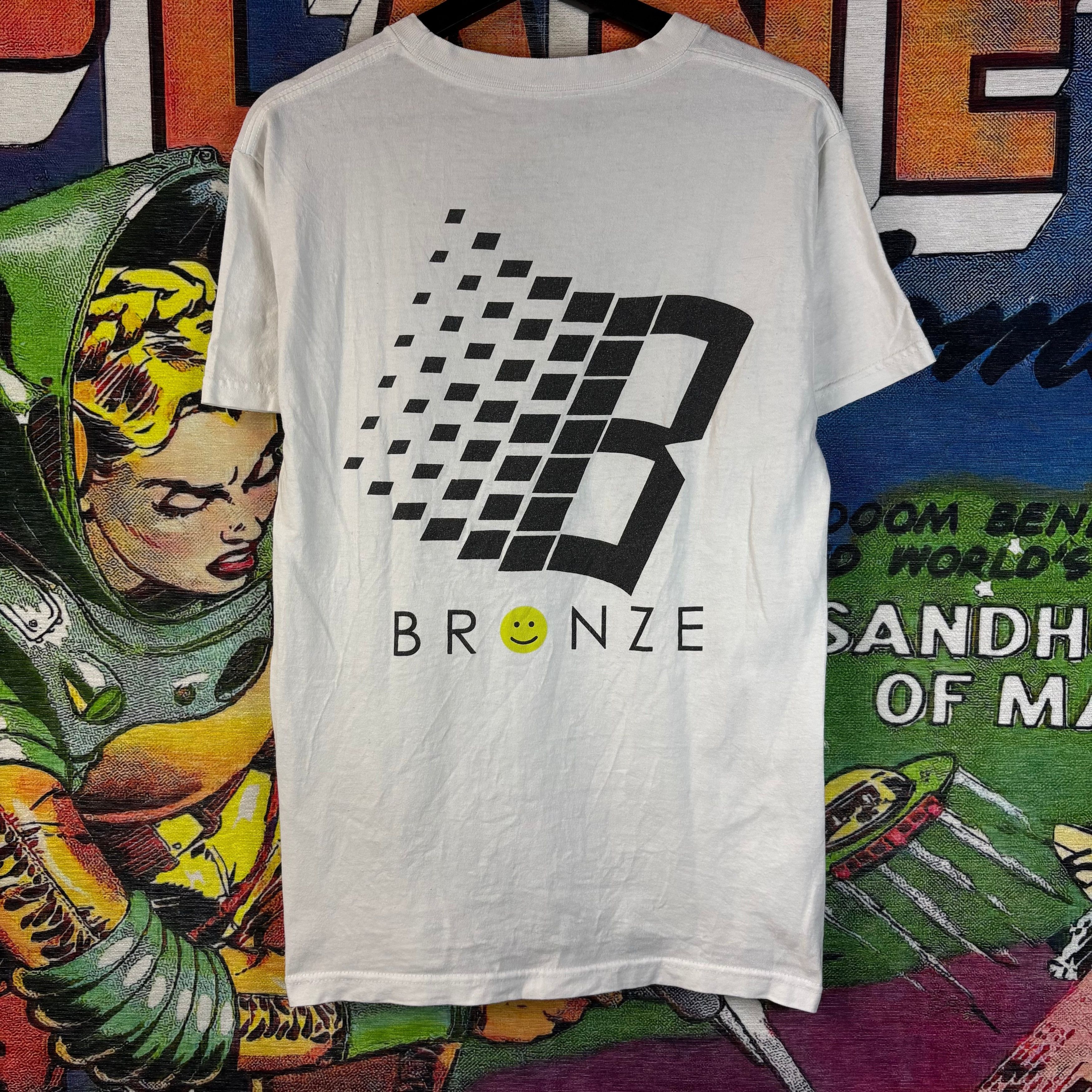 Bronze 56k Bronze 56K Smiley B Logo Tee Size Medium Size US M / EU 48-50 / 2 - 3 Thumbnail