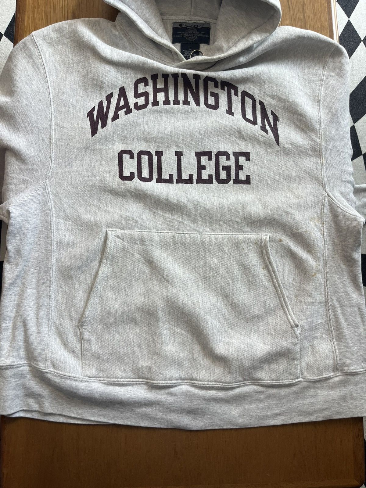 Champion Vintage Champion Washington College Hoodie 90‘s-00’s Size US M / EU 48-50 / 2 - 7 Thumbnail