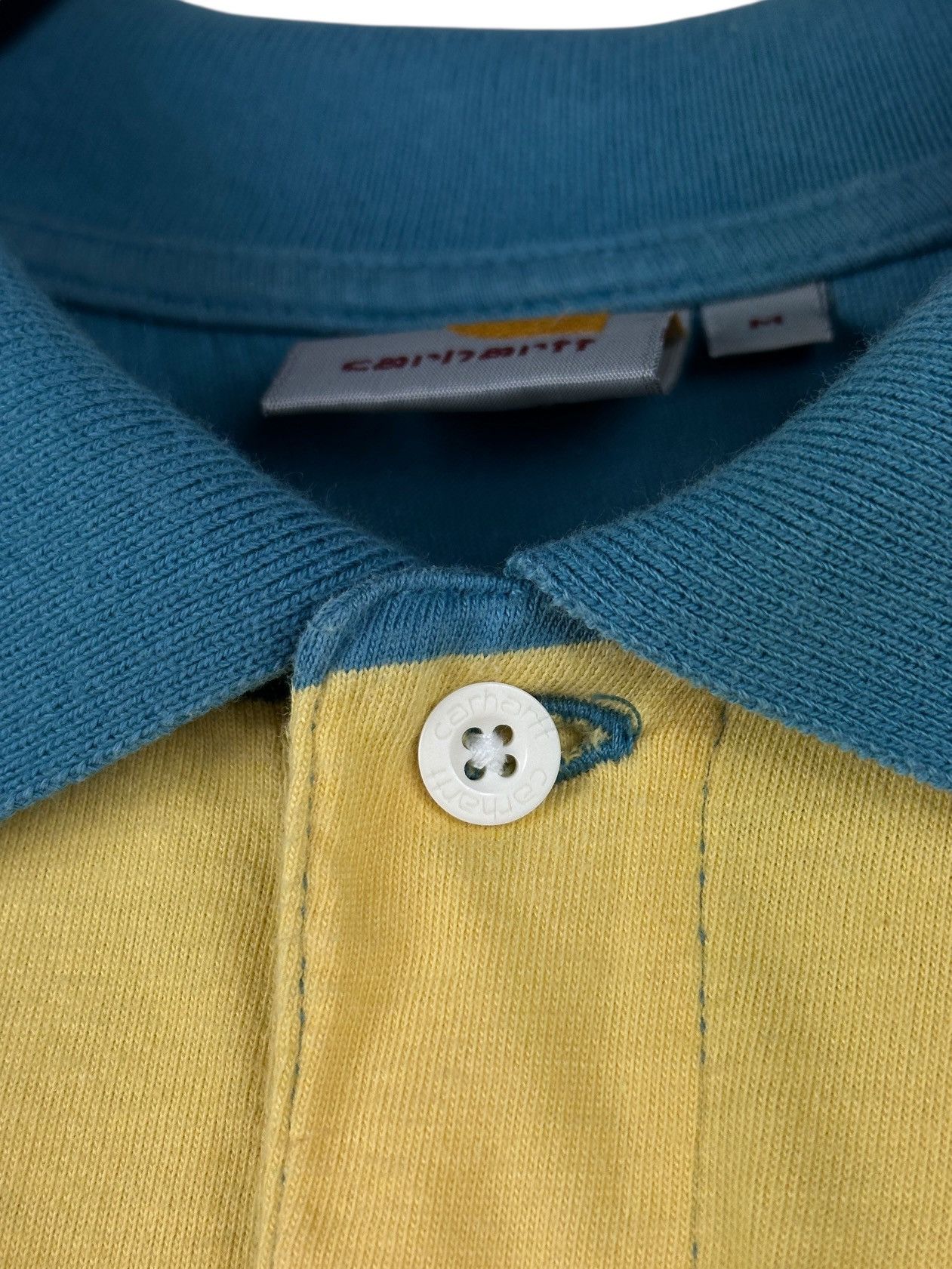 Carhartt Vintage Carhartt Costa Striped Polo T-Shirt Size US M / EU 48-50 / 2 - 4 Thumbnail