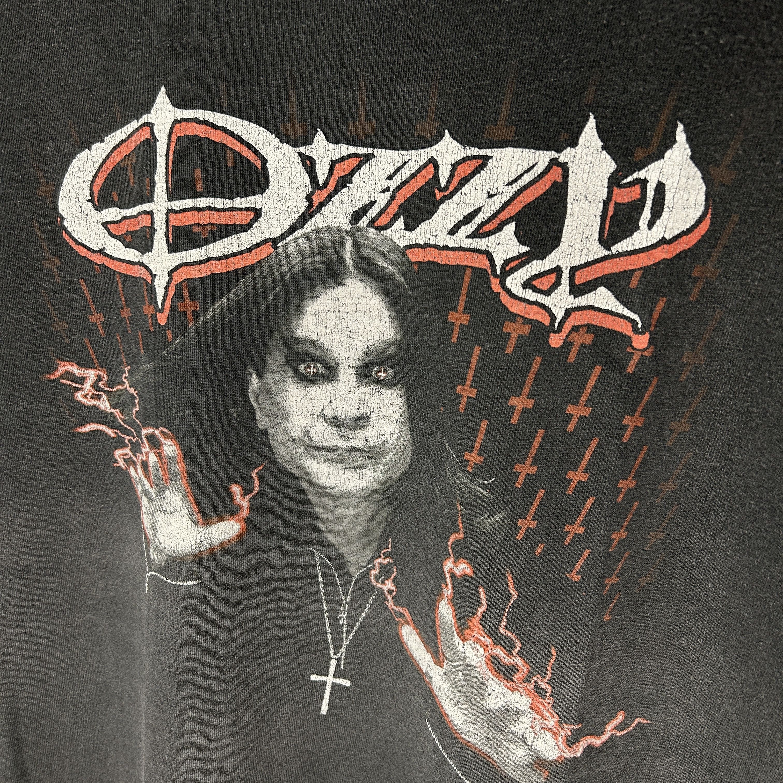 Band Tees Vintage Ozzy Osbourne 2002 Band T-shirt Size US L / EU 52-54 / 3 - 3 Thumbnail