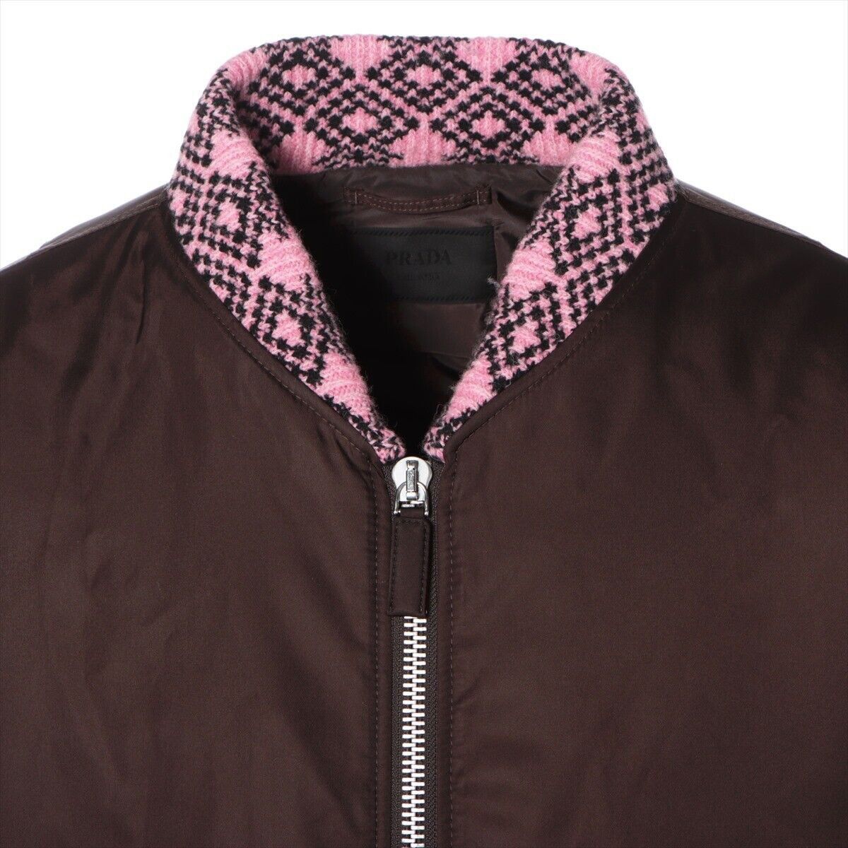Prada 🔥RUNWAY🔥AW21 Prada Re-Nylon Knit Padded Bomber Size US L / EU 52-54 / 3 - 4 Thumbnail