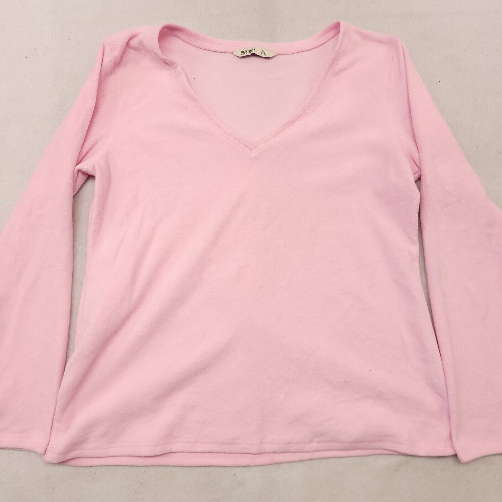 Old Navy Old Navy Casual Long Sleeve Sweatshirt Womens Size L Pink Size L / US 10 / IT 46 - 2 Thumbnail